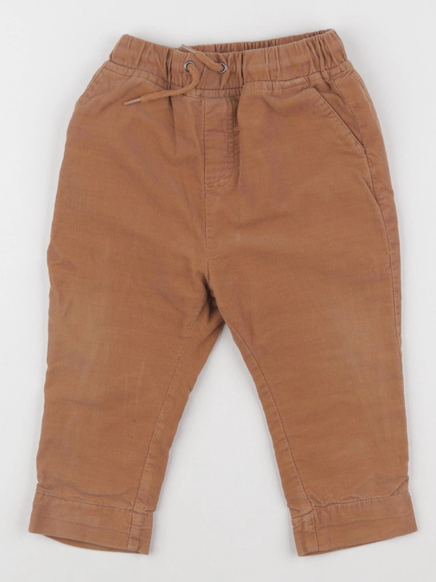 Vertbaudet - pantalon marron - 18 mois