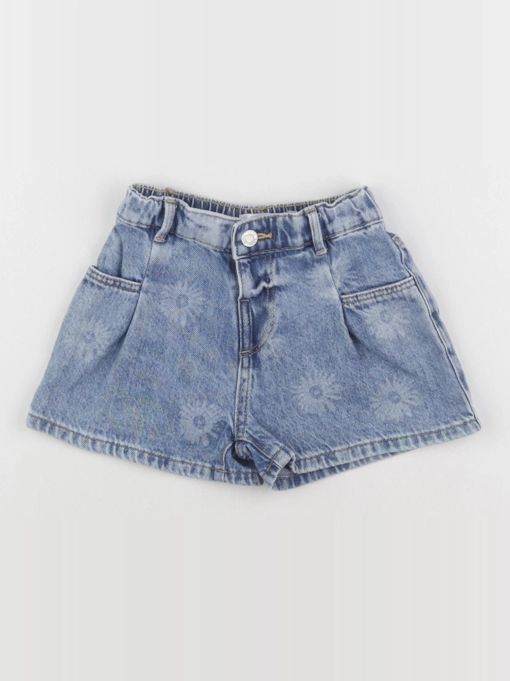 Zara - short bleu - 4 ans