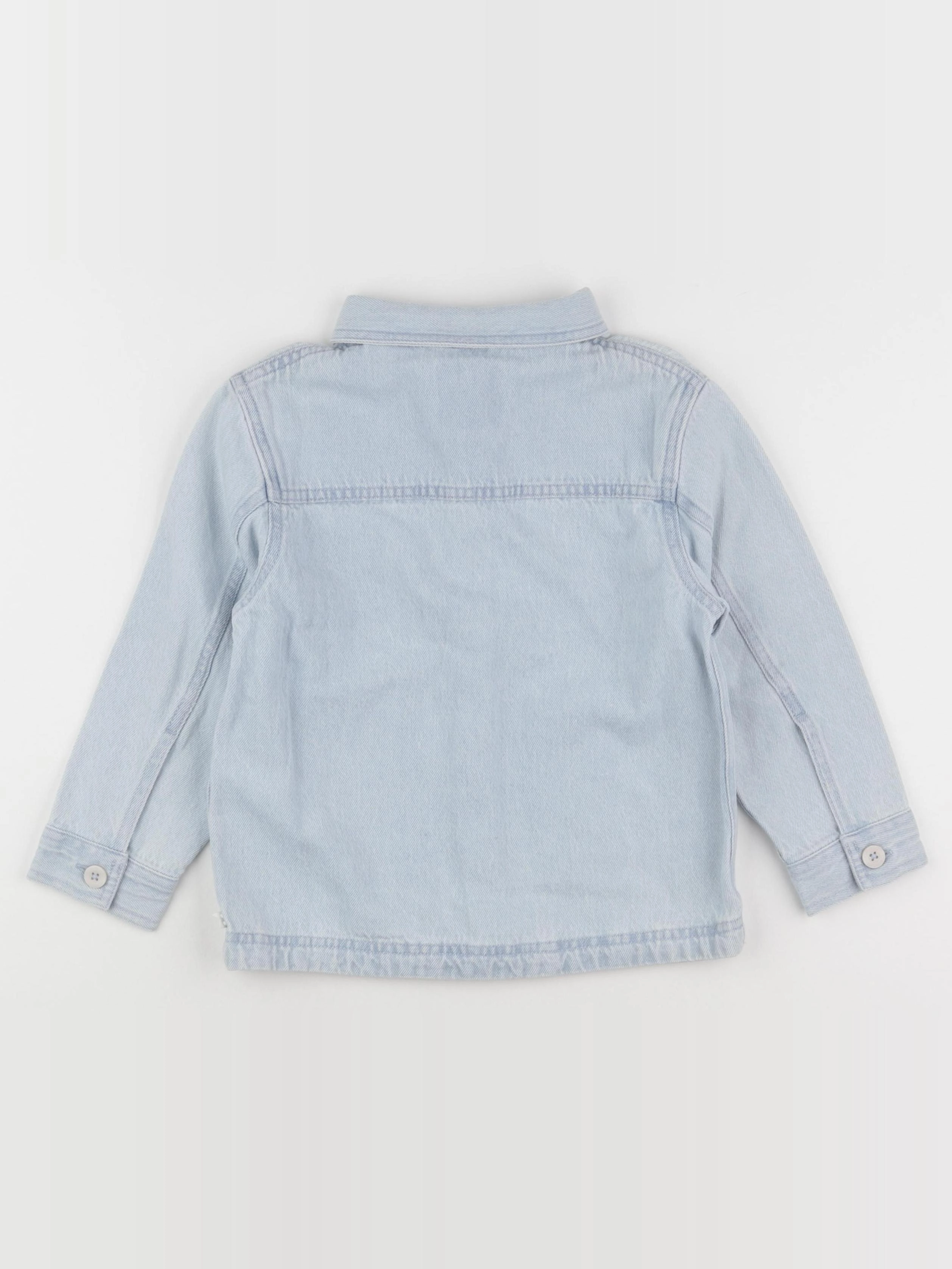 Okaidi - chemise bleu - 4 ans
