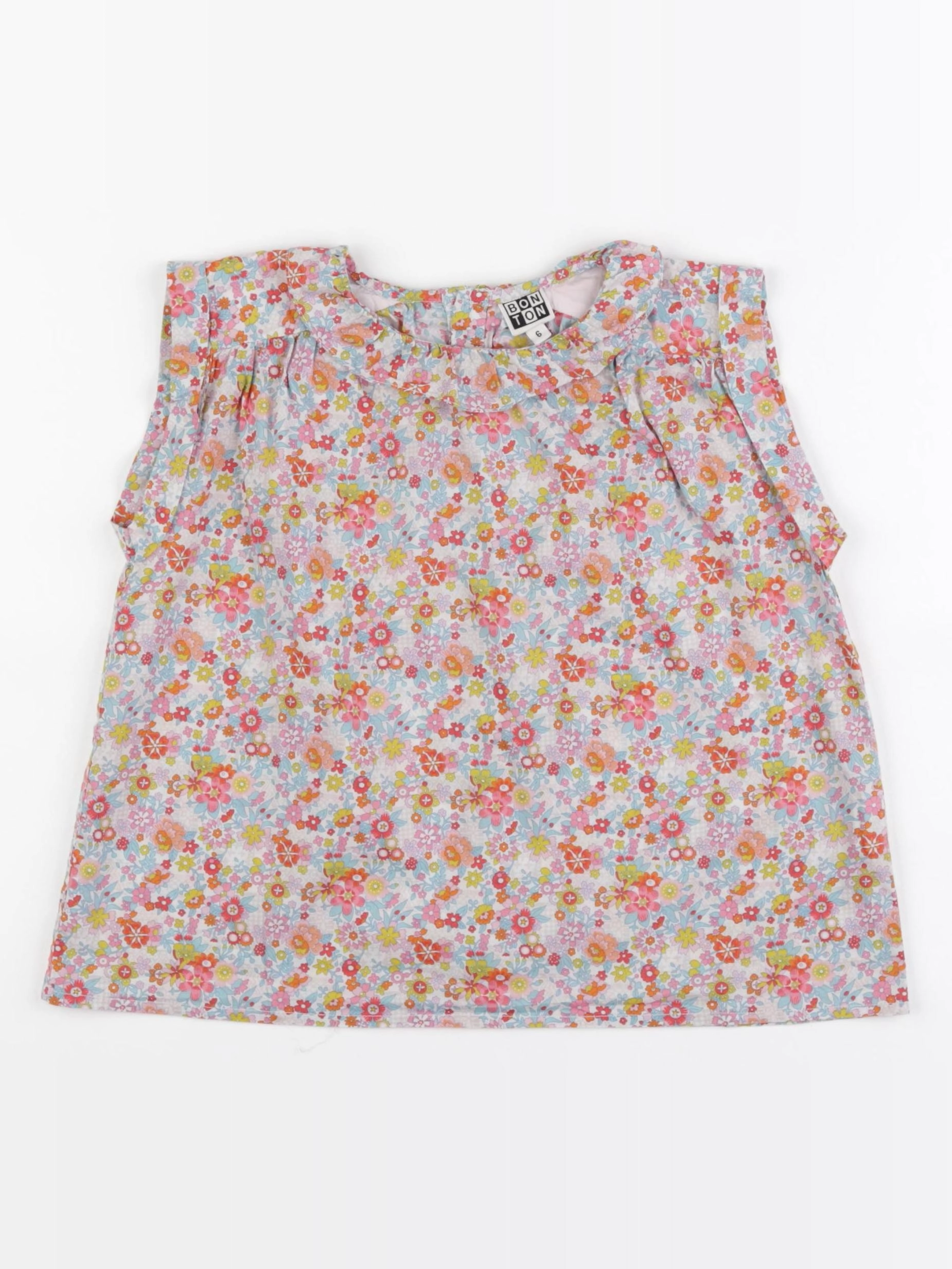 Bonton - blouse multicolore - 6 ans