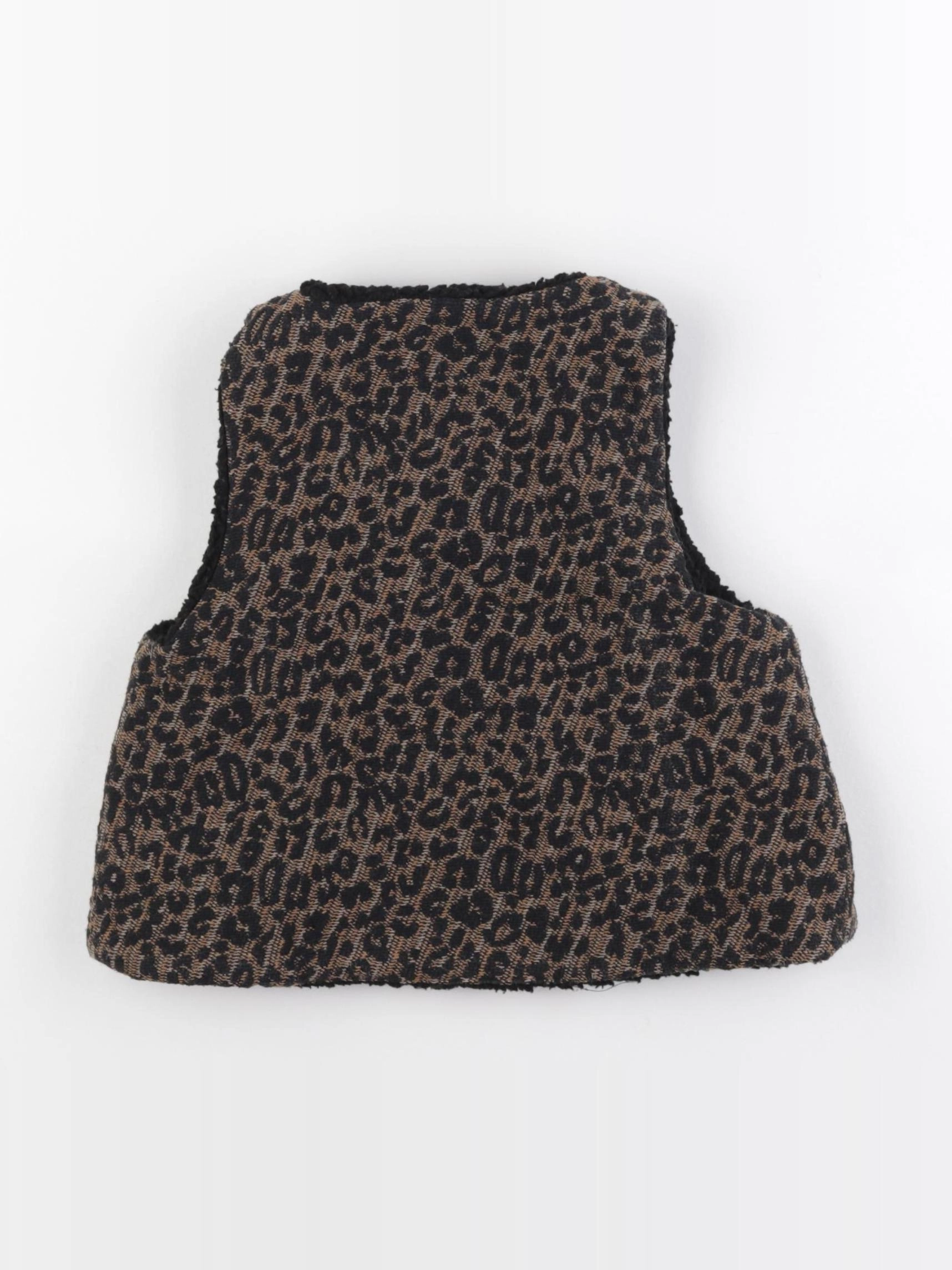 Frangin Frangine - gilet marron - 6 ans