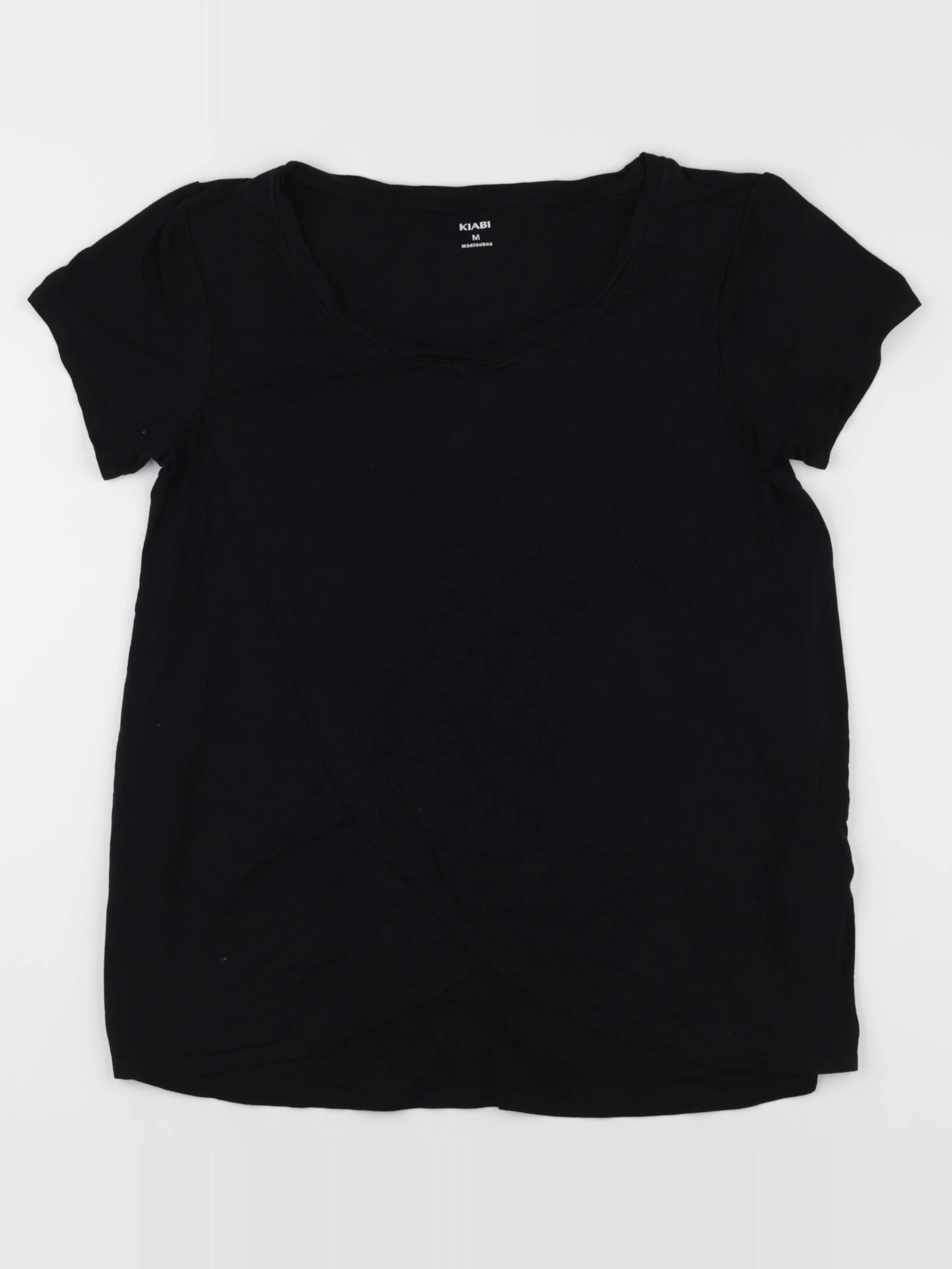 Kiabi - tee-shirt grossesse noir - m