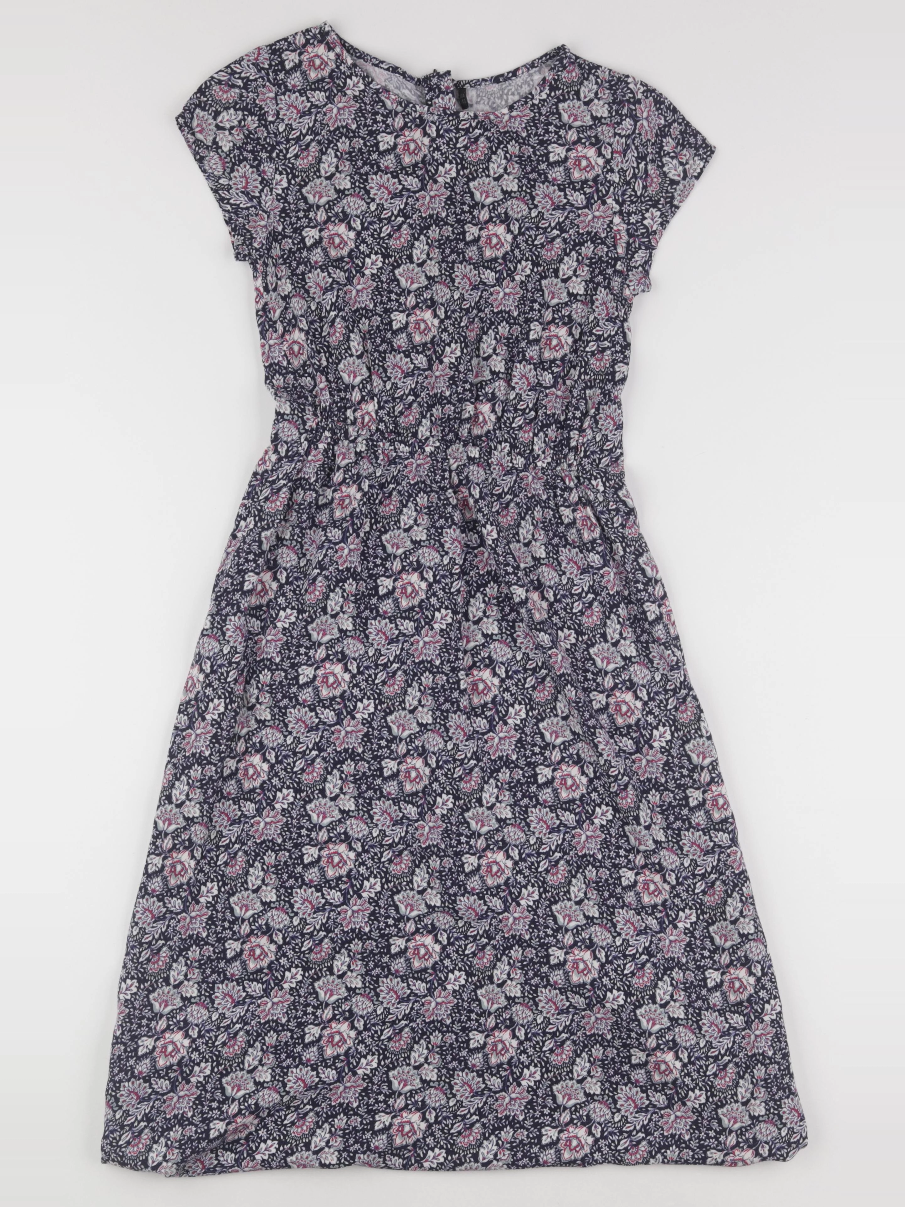 IKKS - robe rose, bleu - 10 ans