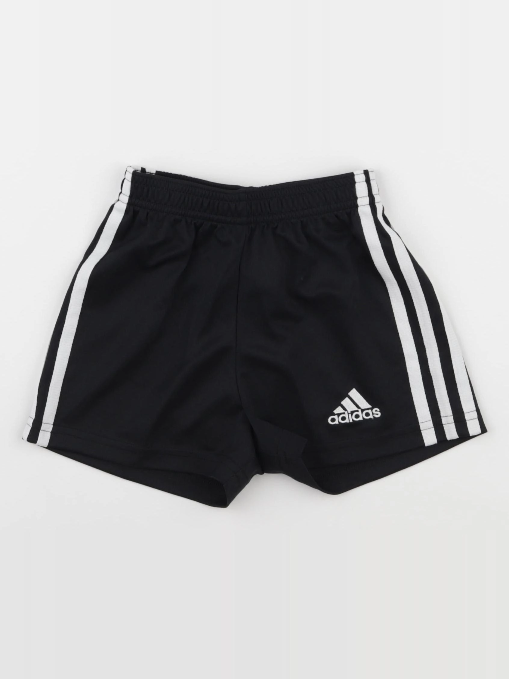 Adidas - short noir, blanc - 4 ans