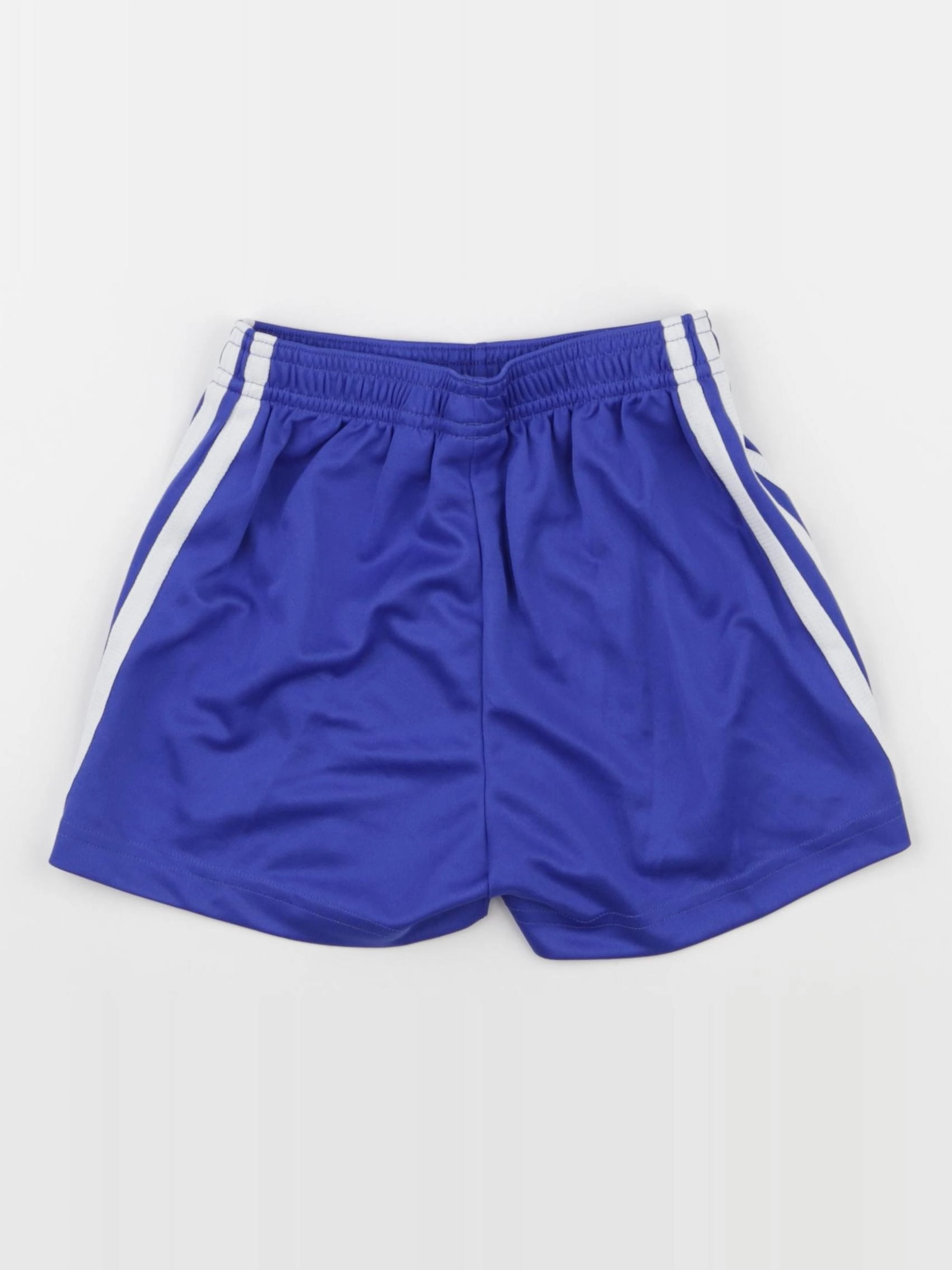 Adidas - short bleu, blanc - 5 ans