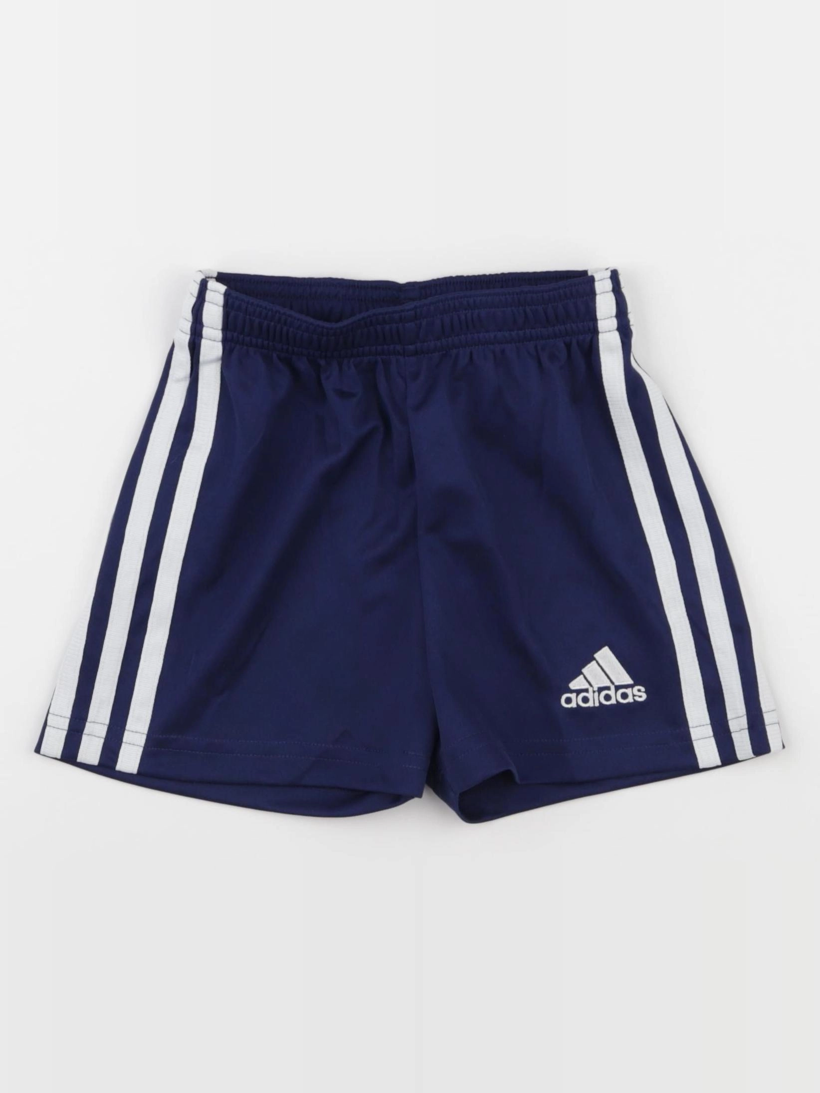 Adidas - short bleu, blanc - 4 ans