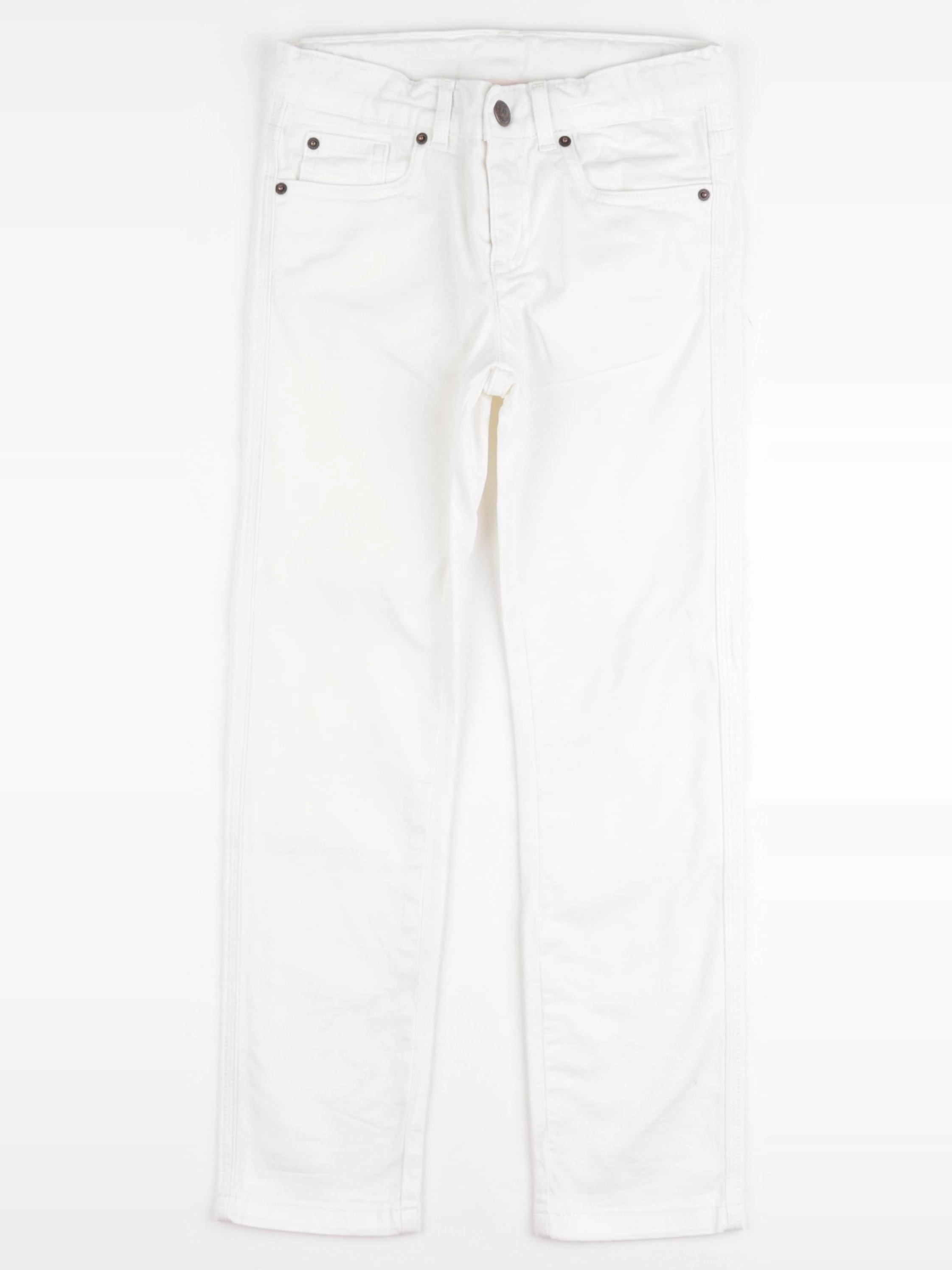 Bonpoint - jean blanc - 8 ans