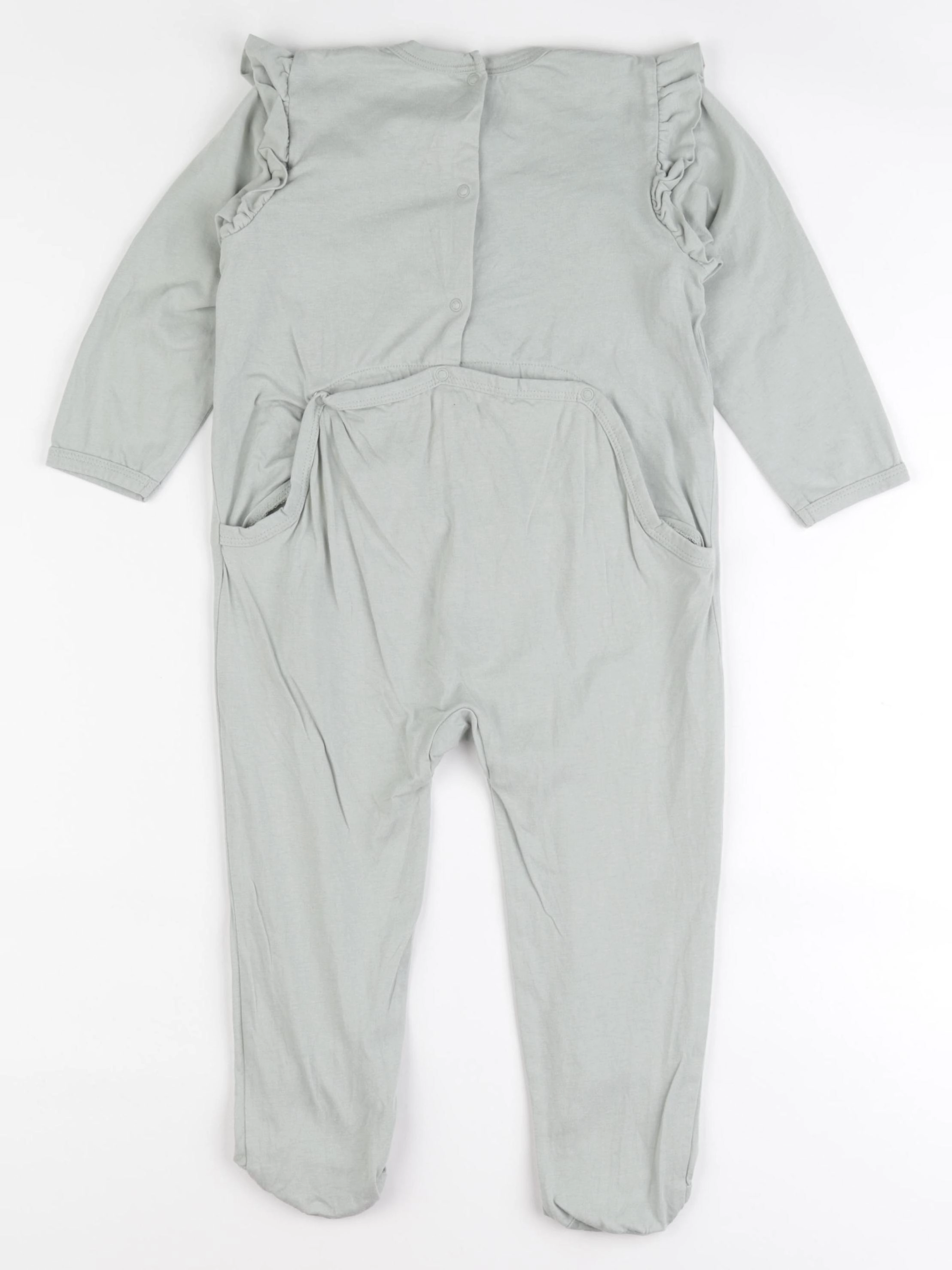 Vertbaudet - pyjama coton vert - 36 mois