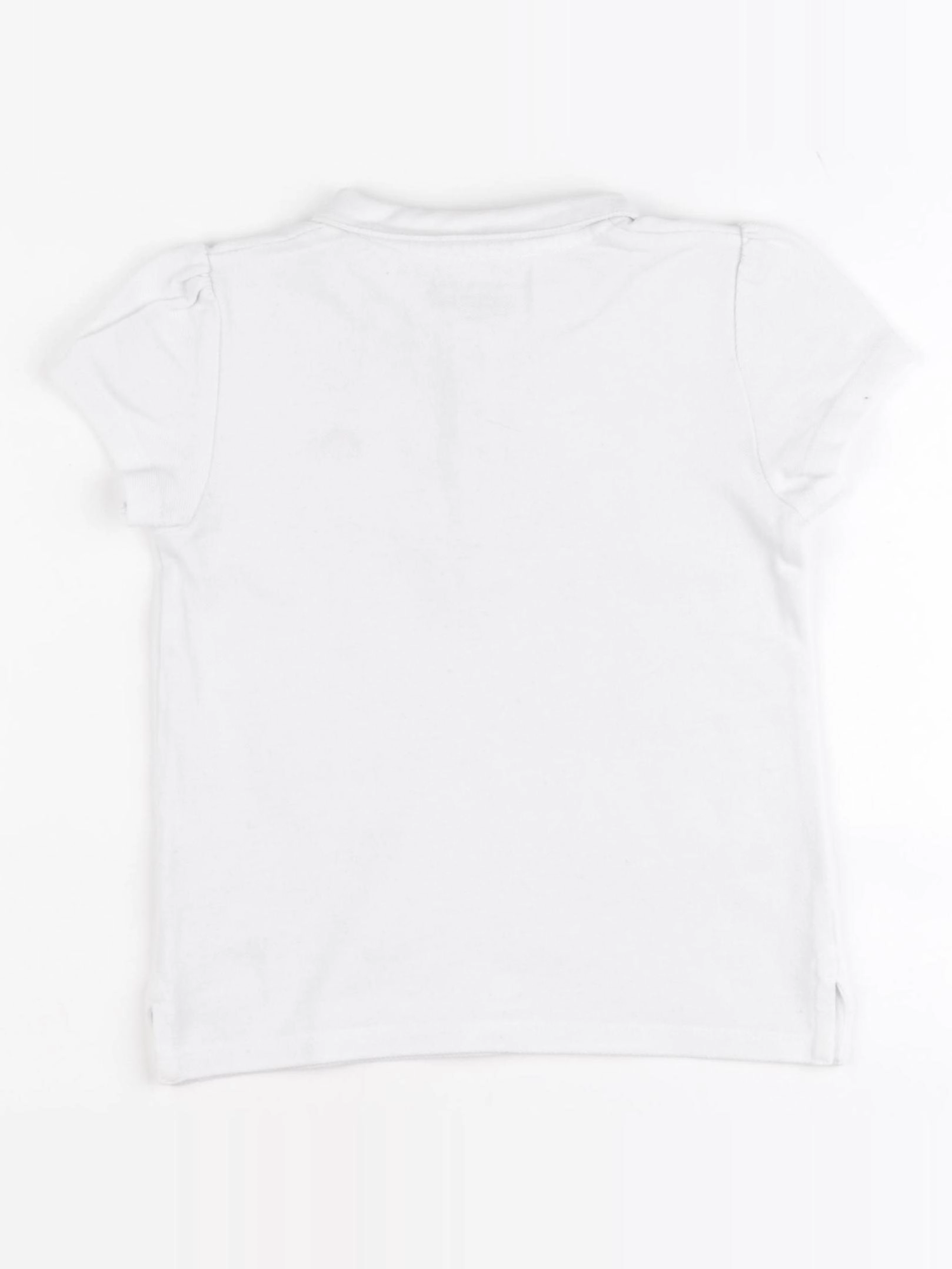 Monoprix - polo blanc - 5 ans