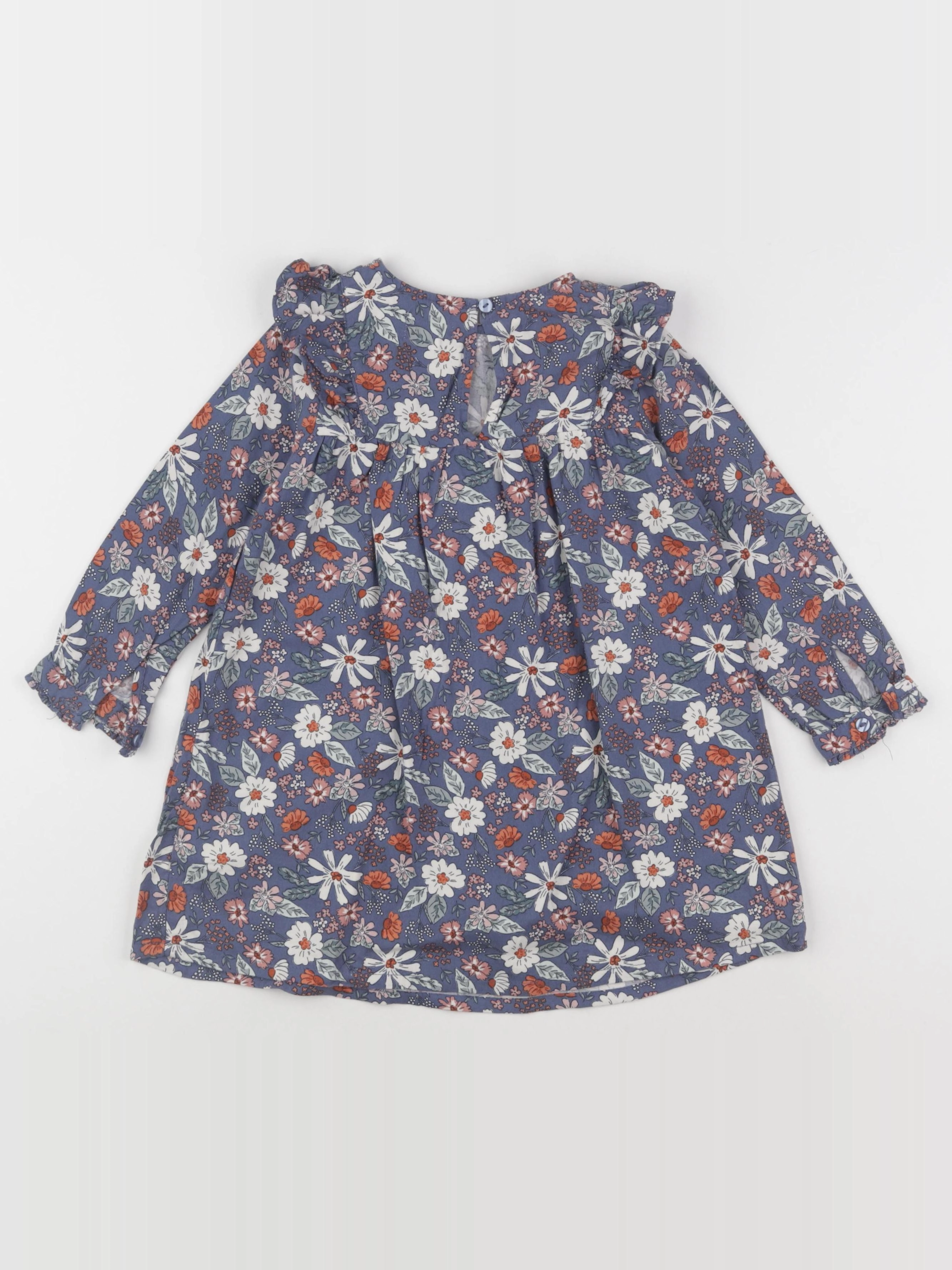 Vertbaudet - robe bleu - 3 ans