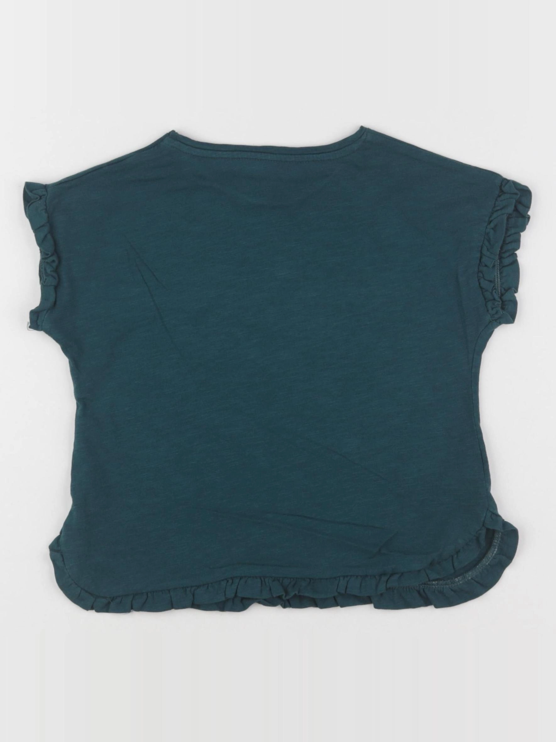 Vertbaudet - tee-shirt vert - 4 ans