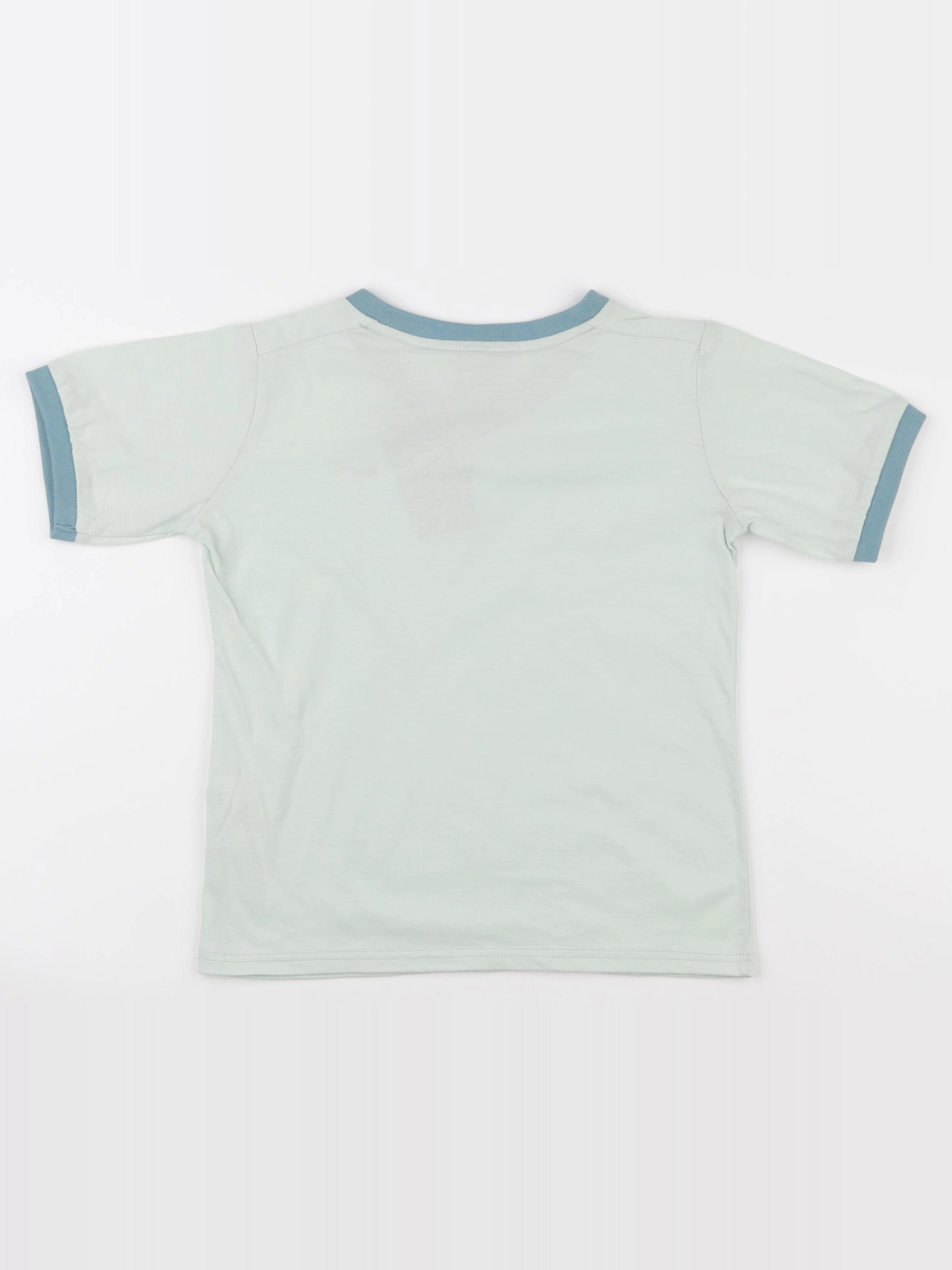 Nike - tee-shirt bleu, vert - 8/10 ans