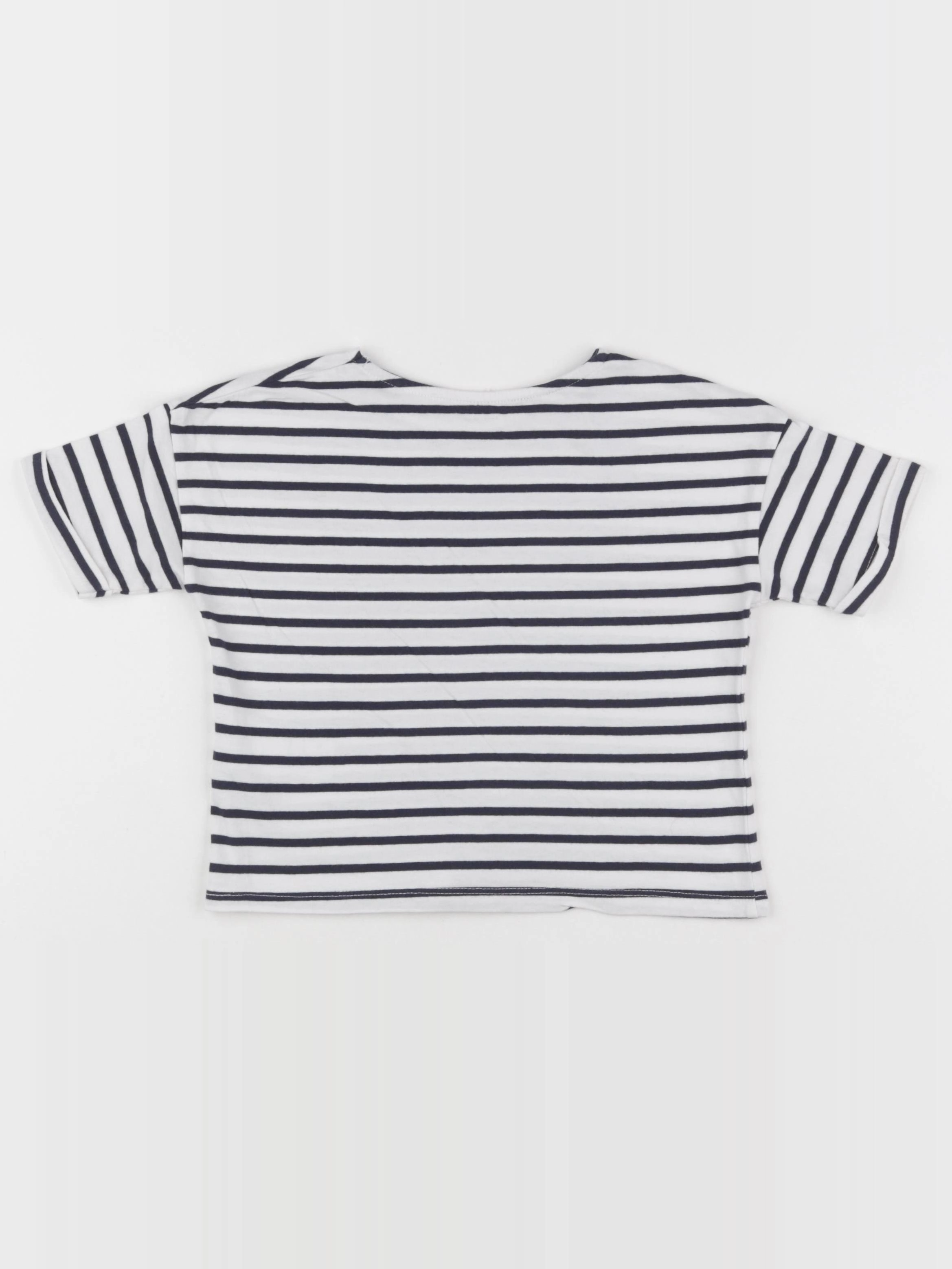 Vertbaudet - tee-shirt bleu, blanc - 3 ans