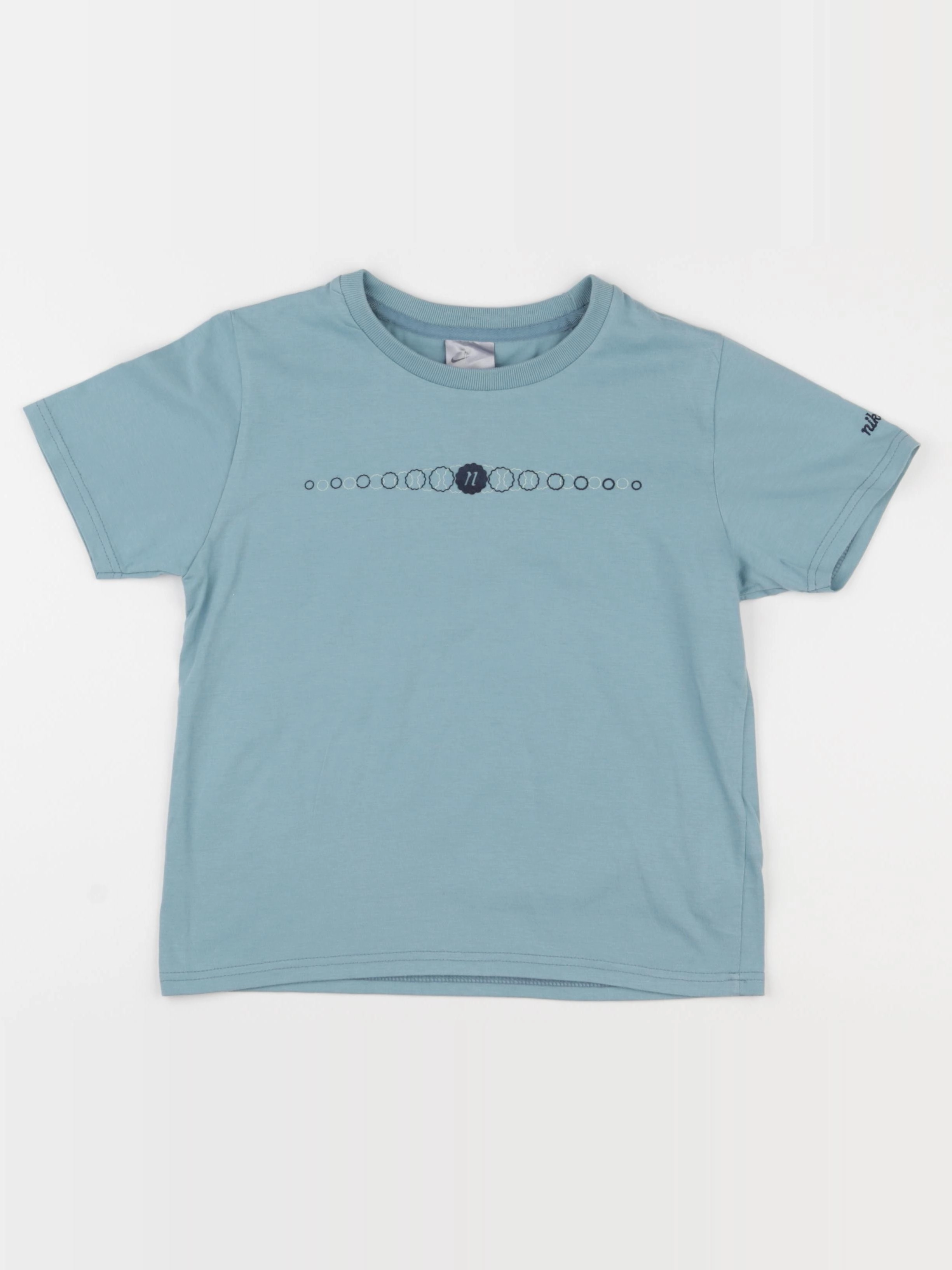 Nike - tee-shirt bleu - 7/8 ans