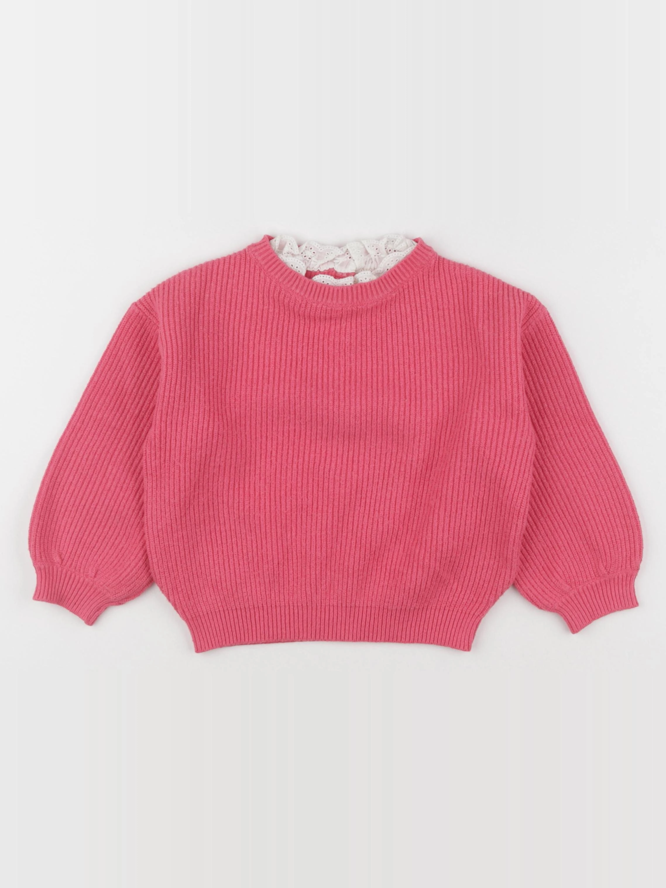 Vertbaudet - pull rose - 3 ans