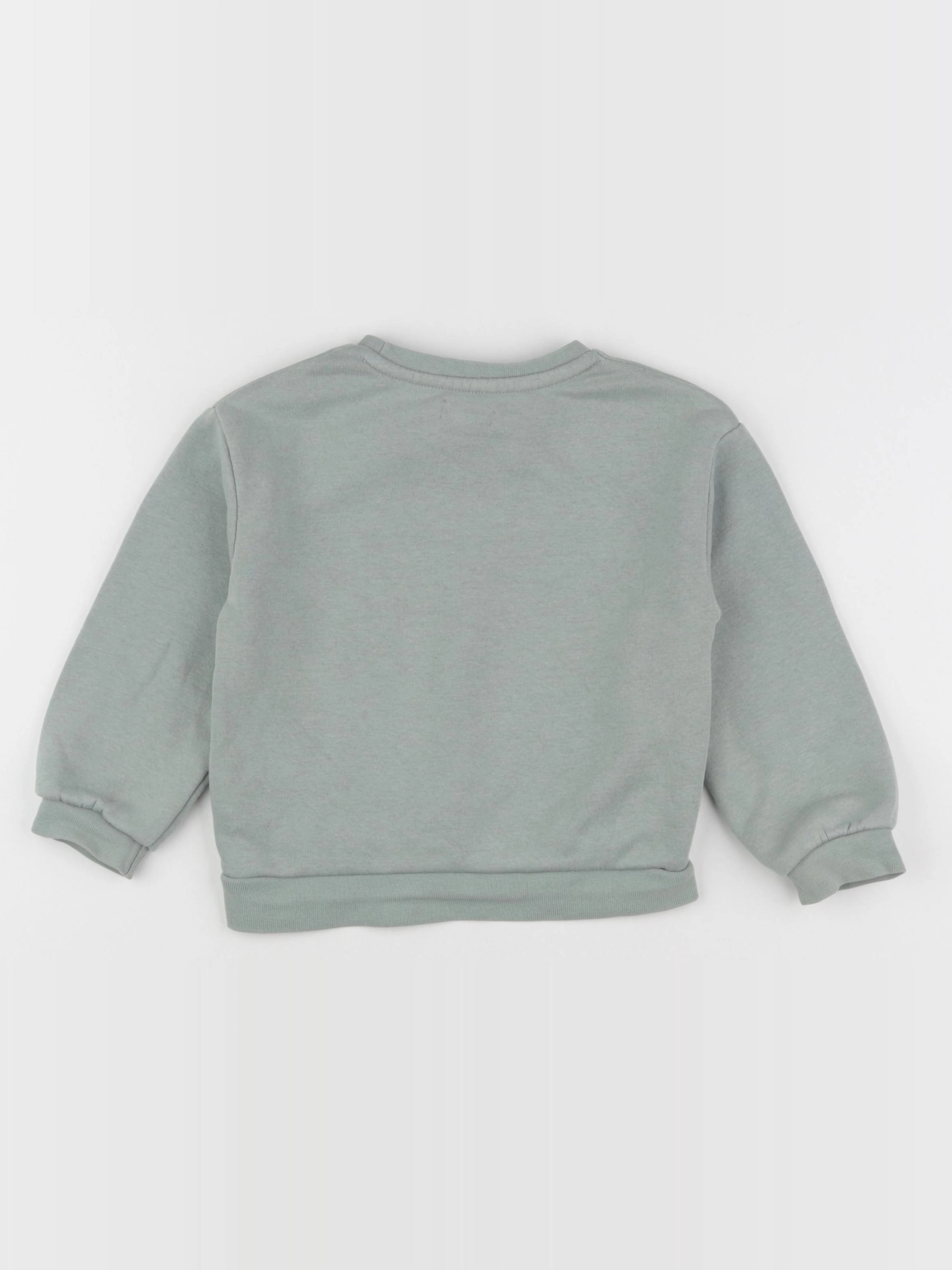 Vertbaudet - sweat vert - 4 ans