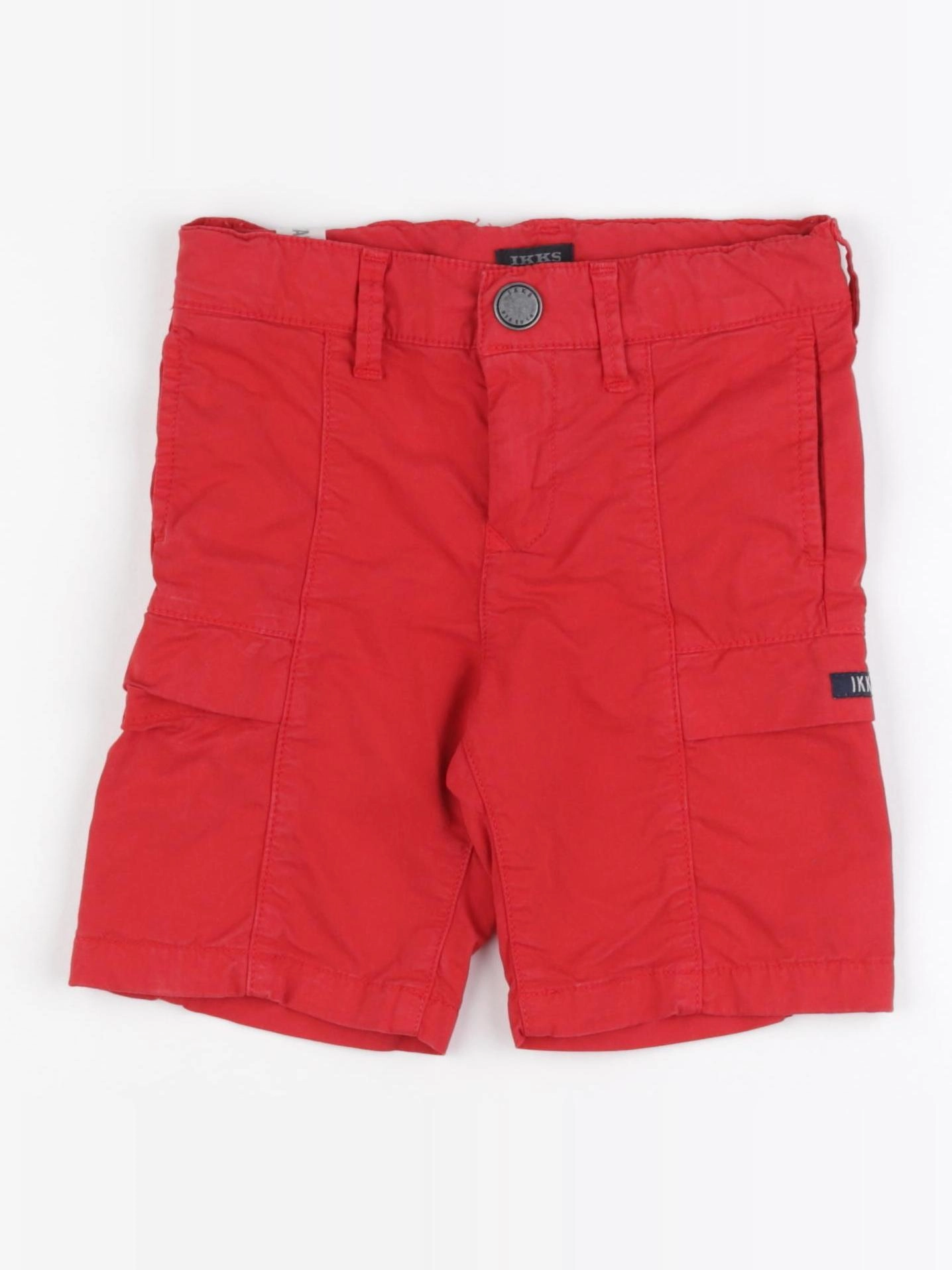 IKKS - short rouge - 4 ans