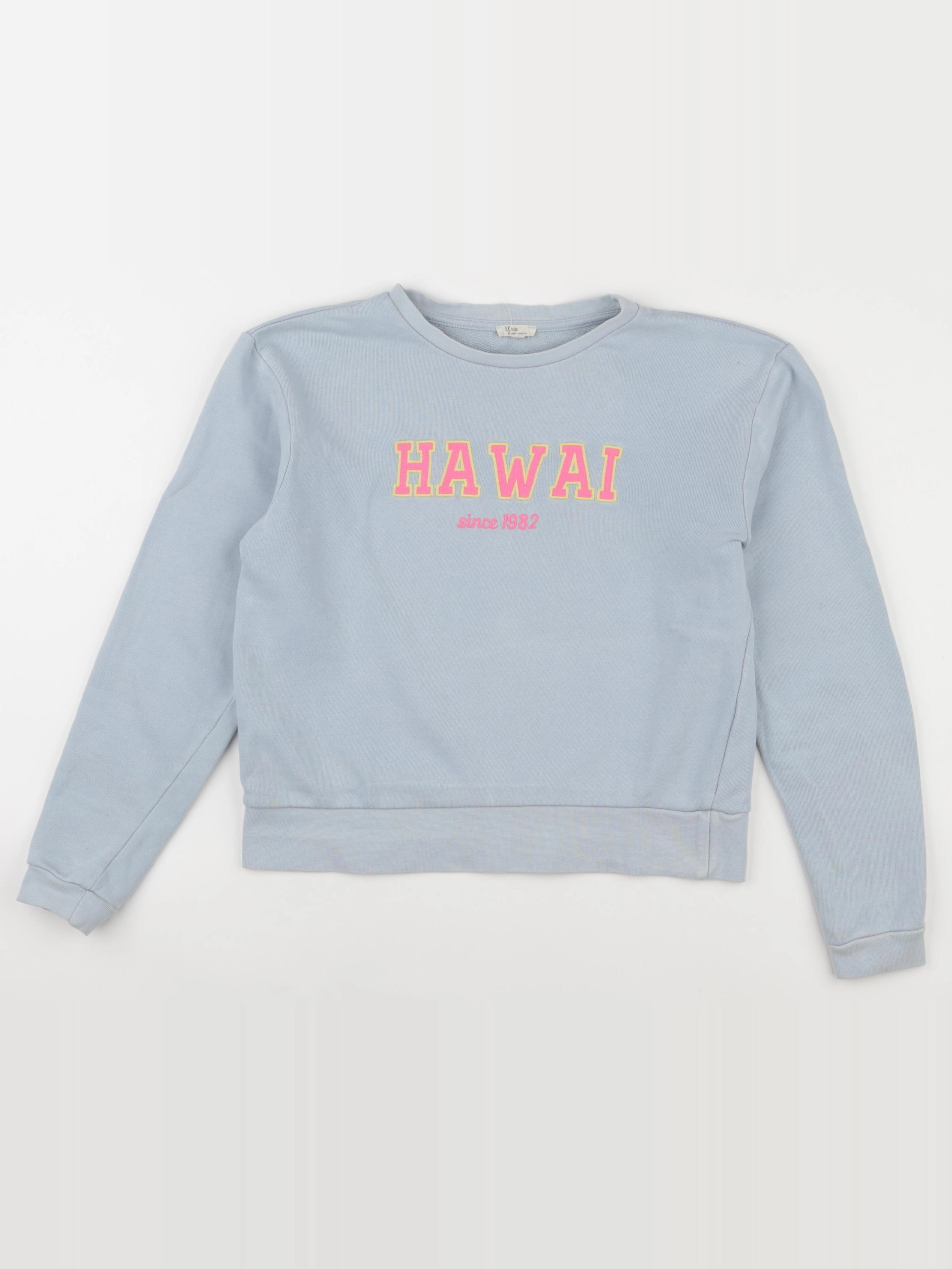 Little Cigogne - sweat rose, bleu - 14 ans