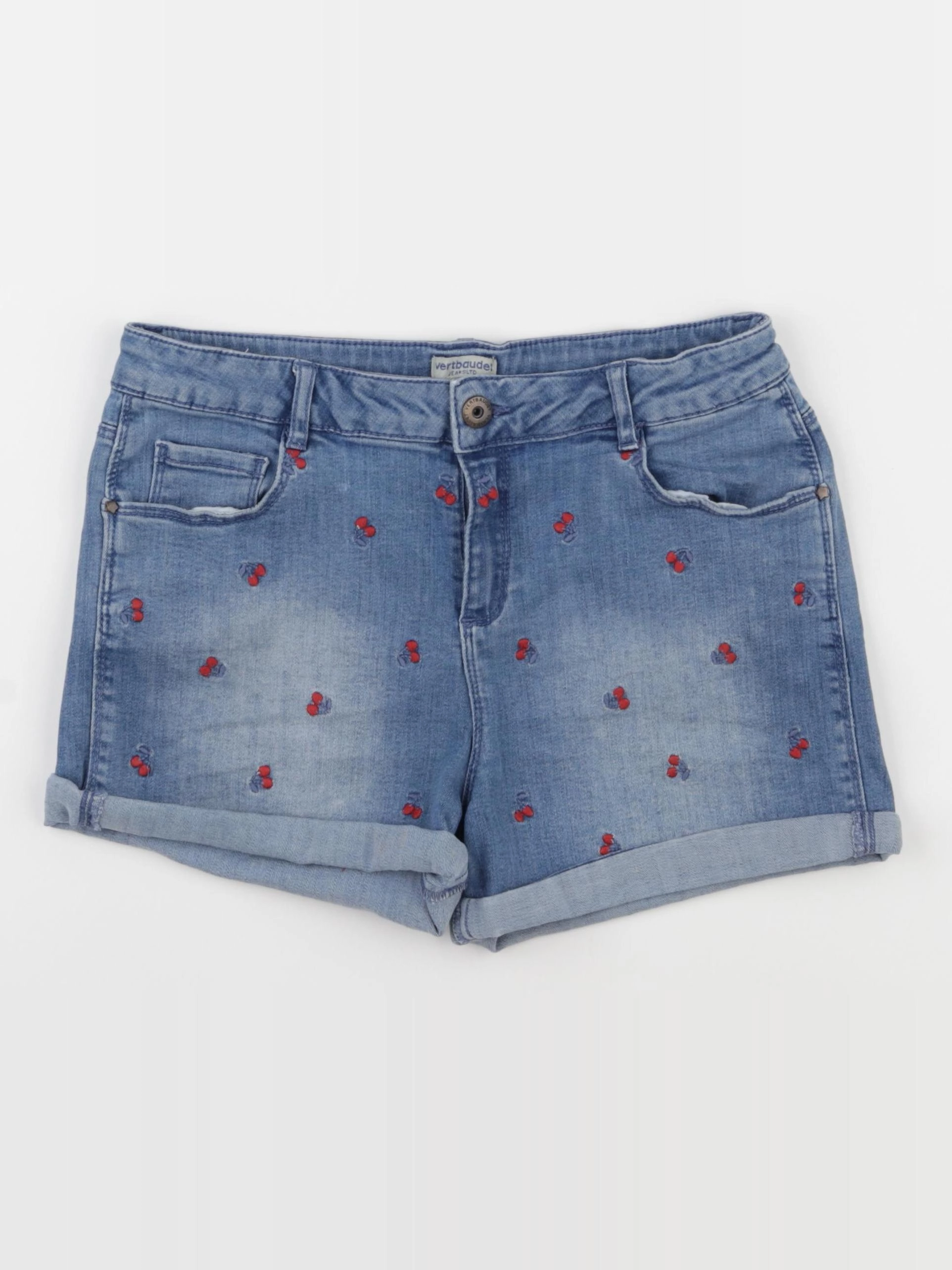 Vertbaudet - short bleu - 12 ans