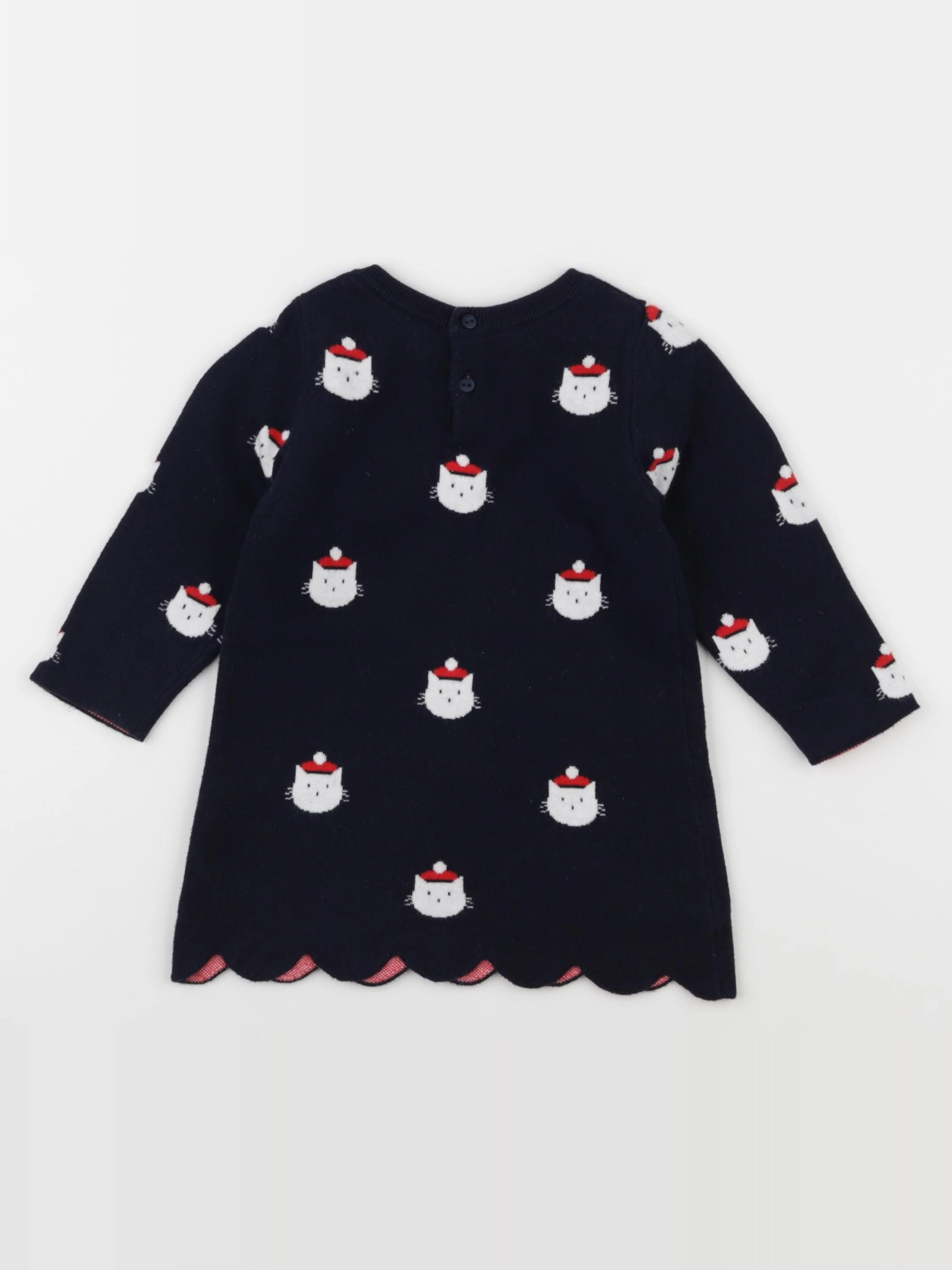 Jacadi - robe bleu - 18 mois