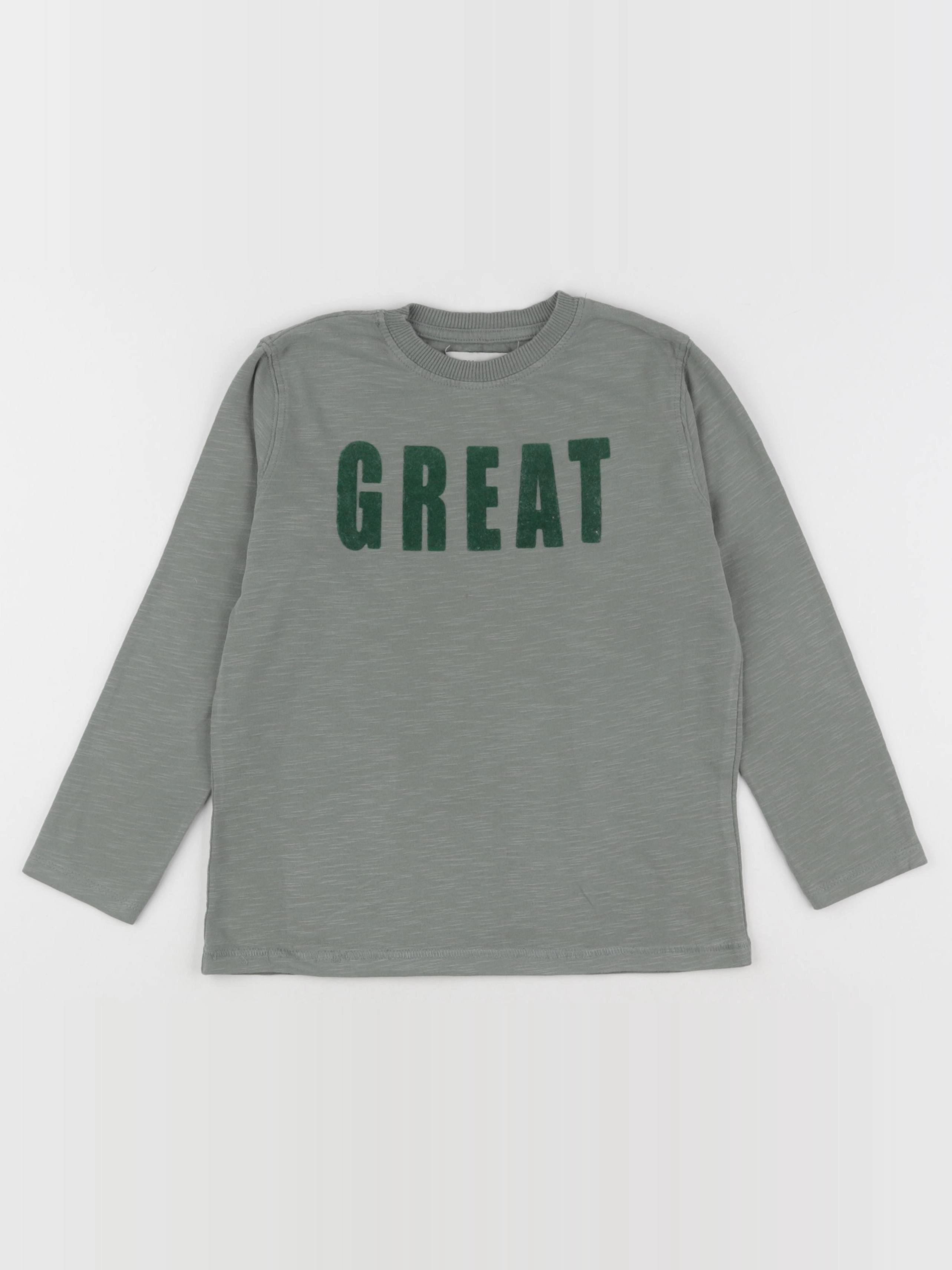 Zara - tee-shirt vert - 6 ans