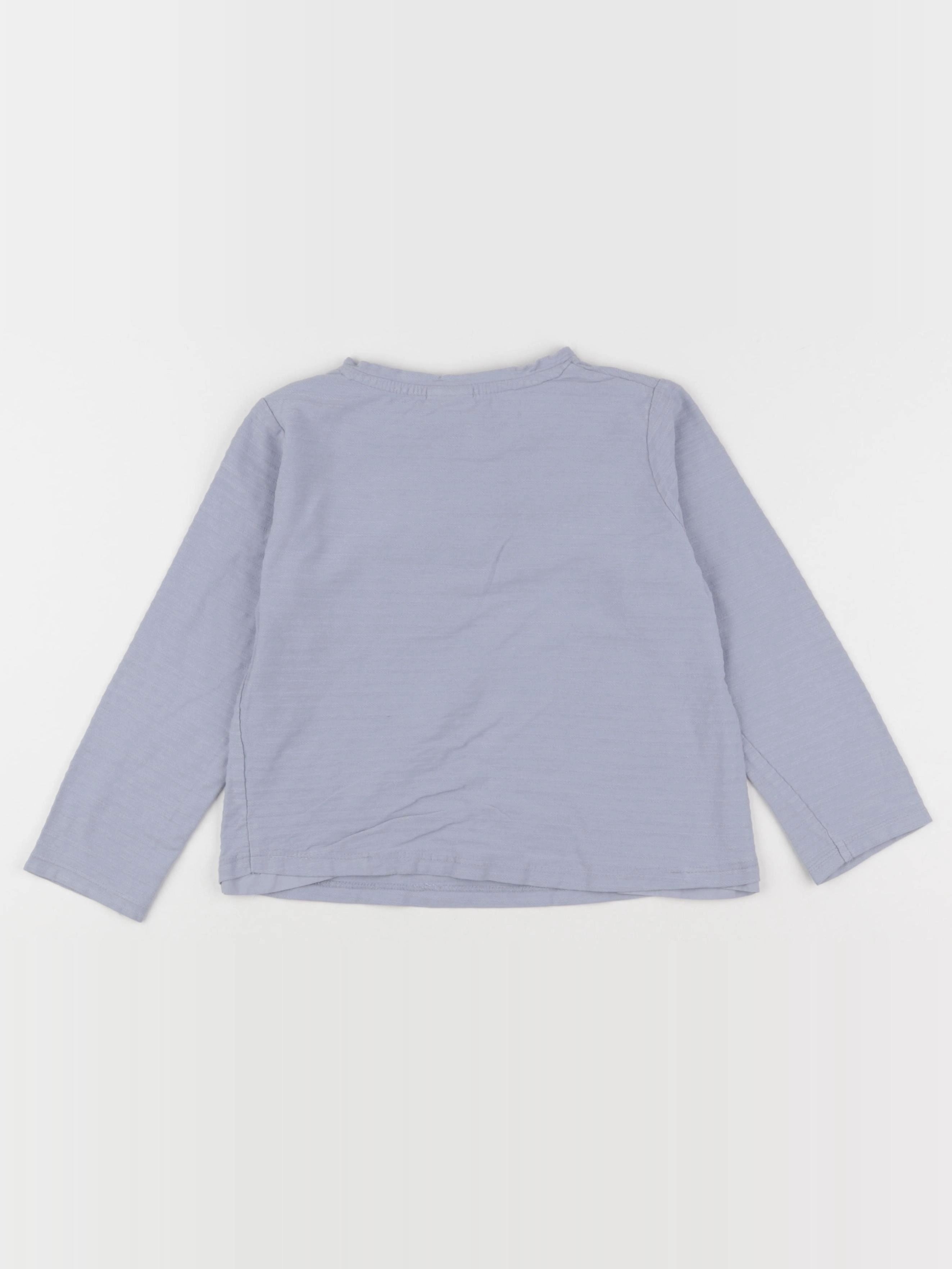 Zara - tee-shirt bleu - 6 ans