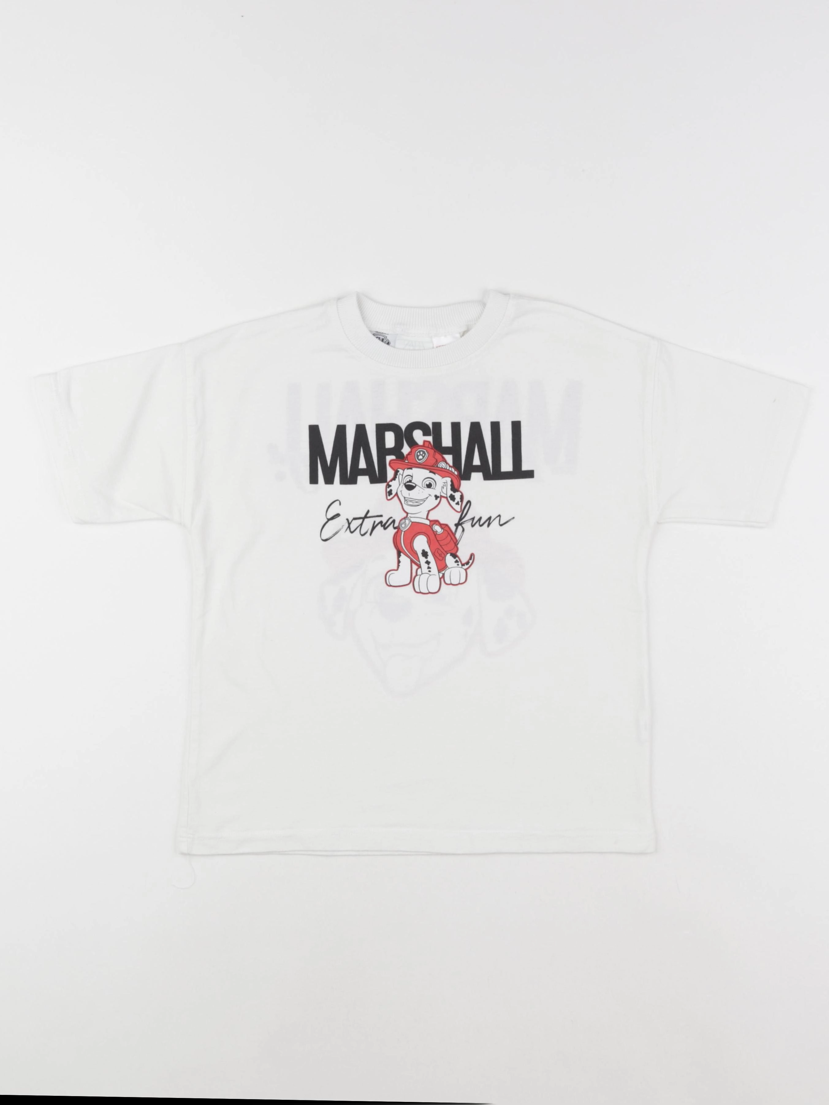 Zara - tee-shirt imprimé au dos blanc - 5 ans