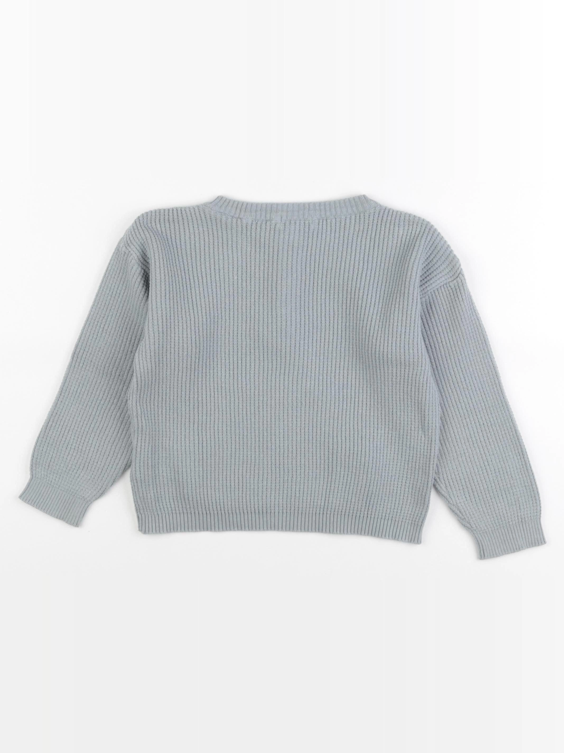 Vertbaudet - sweat vert - 3 ans