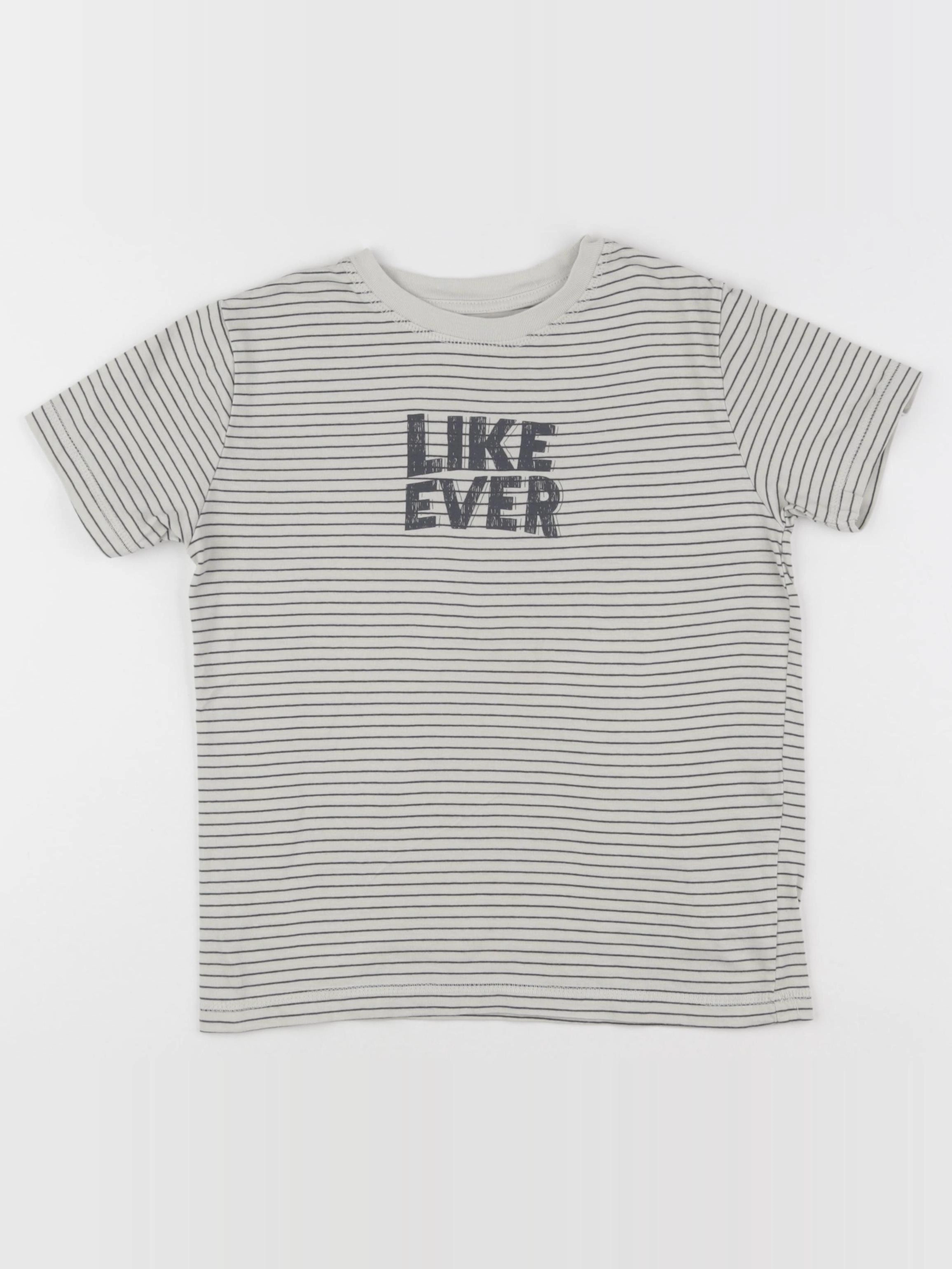 Zara - tee-shirt beige - 6 ans