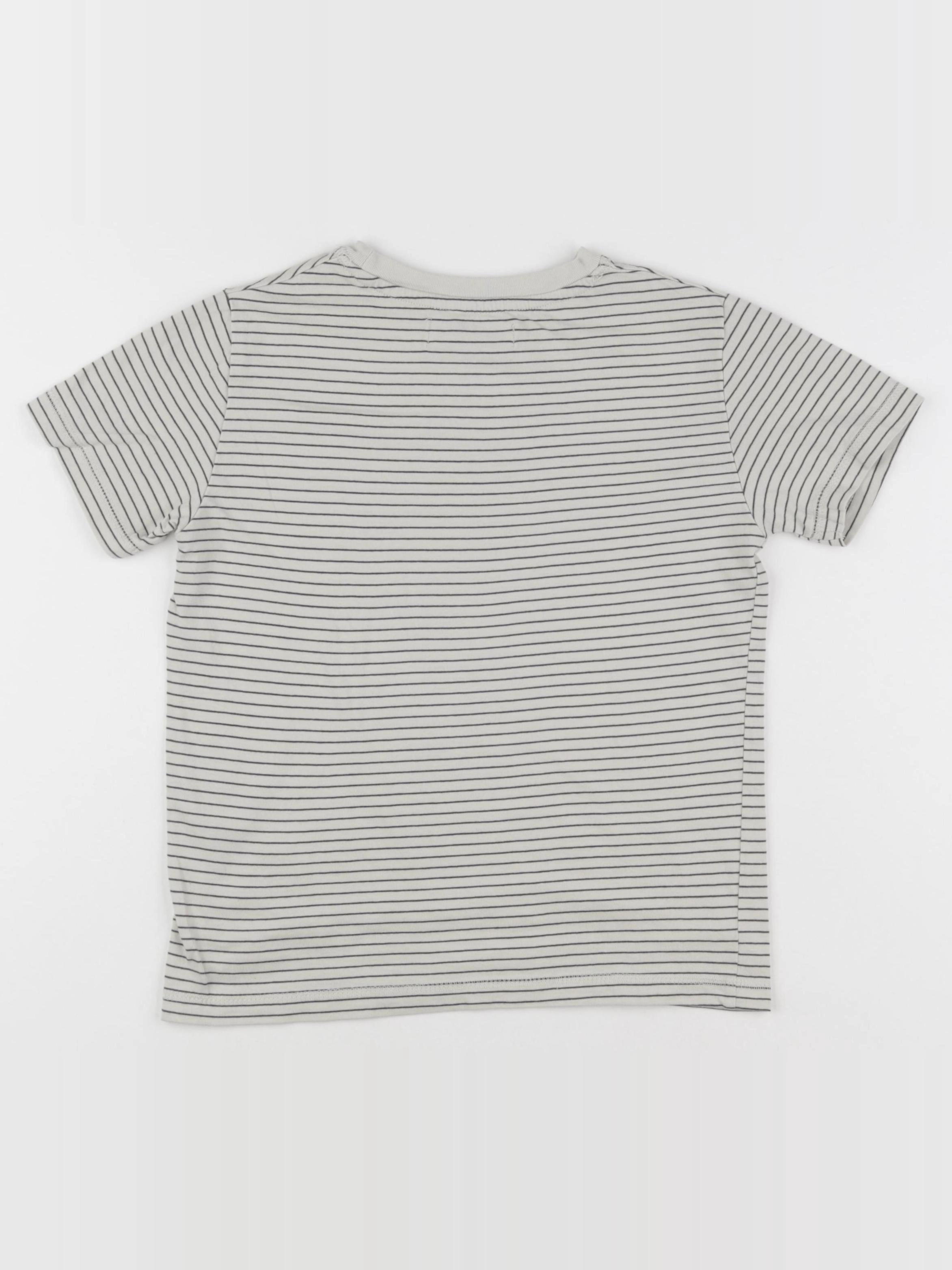 Zara - tee-shirt beige - 6 ans