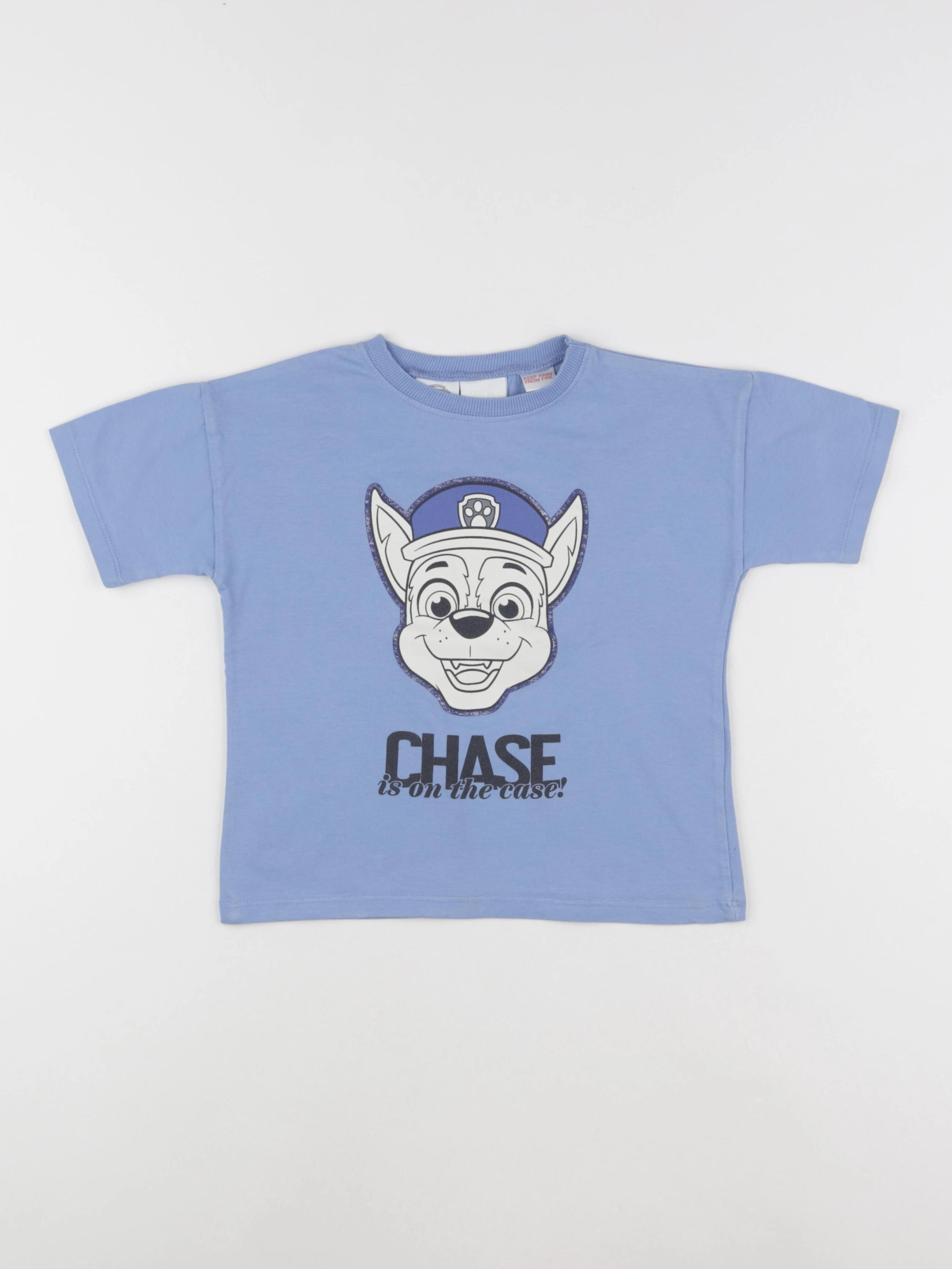 Zara - tee-shirt imprimé au dos blanc - 5 ans