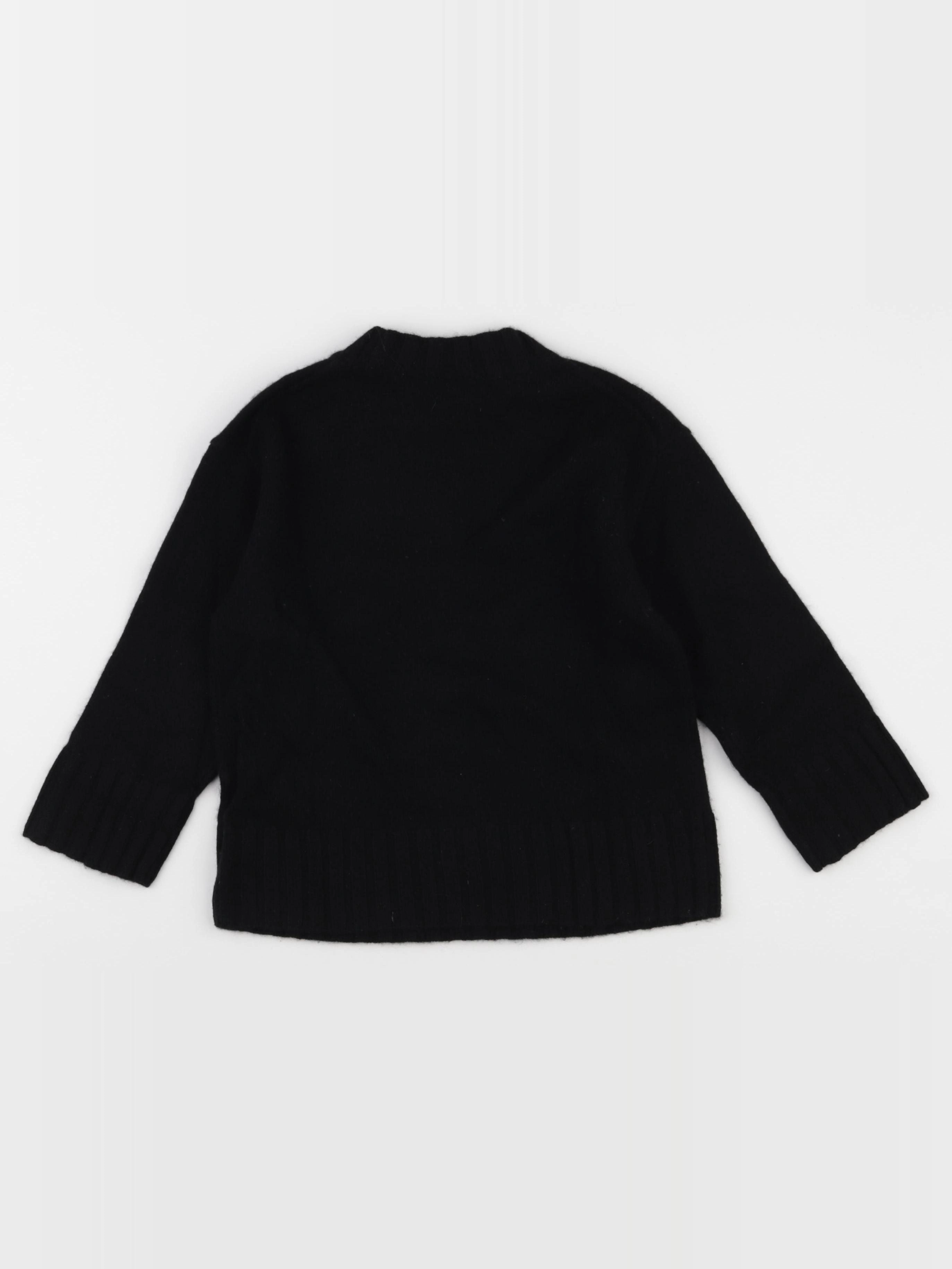 Zara - pull noir - 4/5 ans