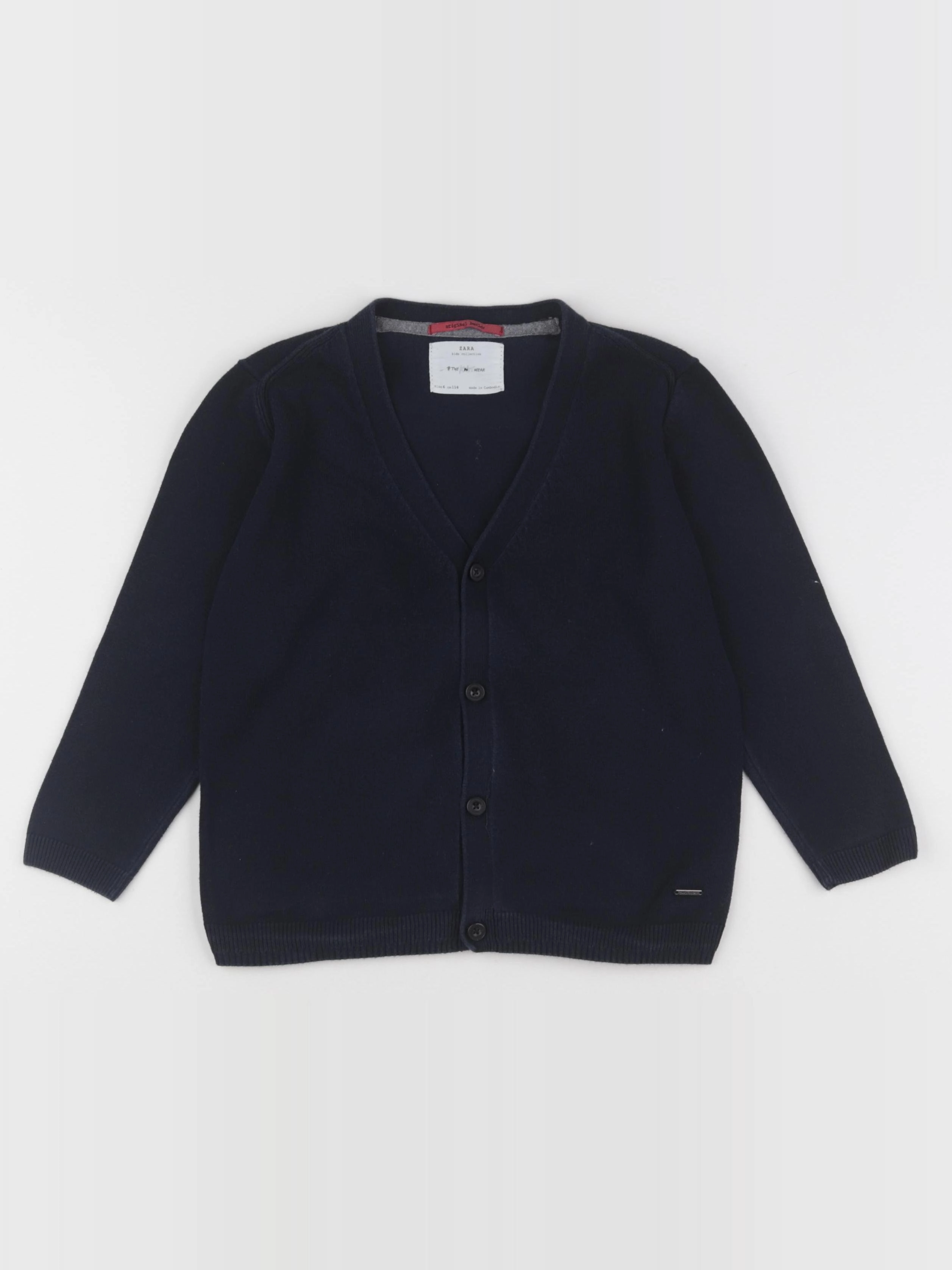 Zara - gilet bleu - 6 ans