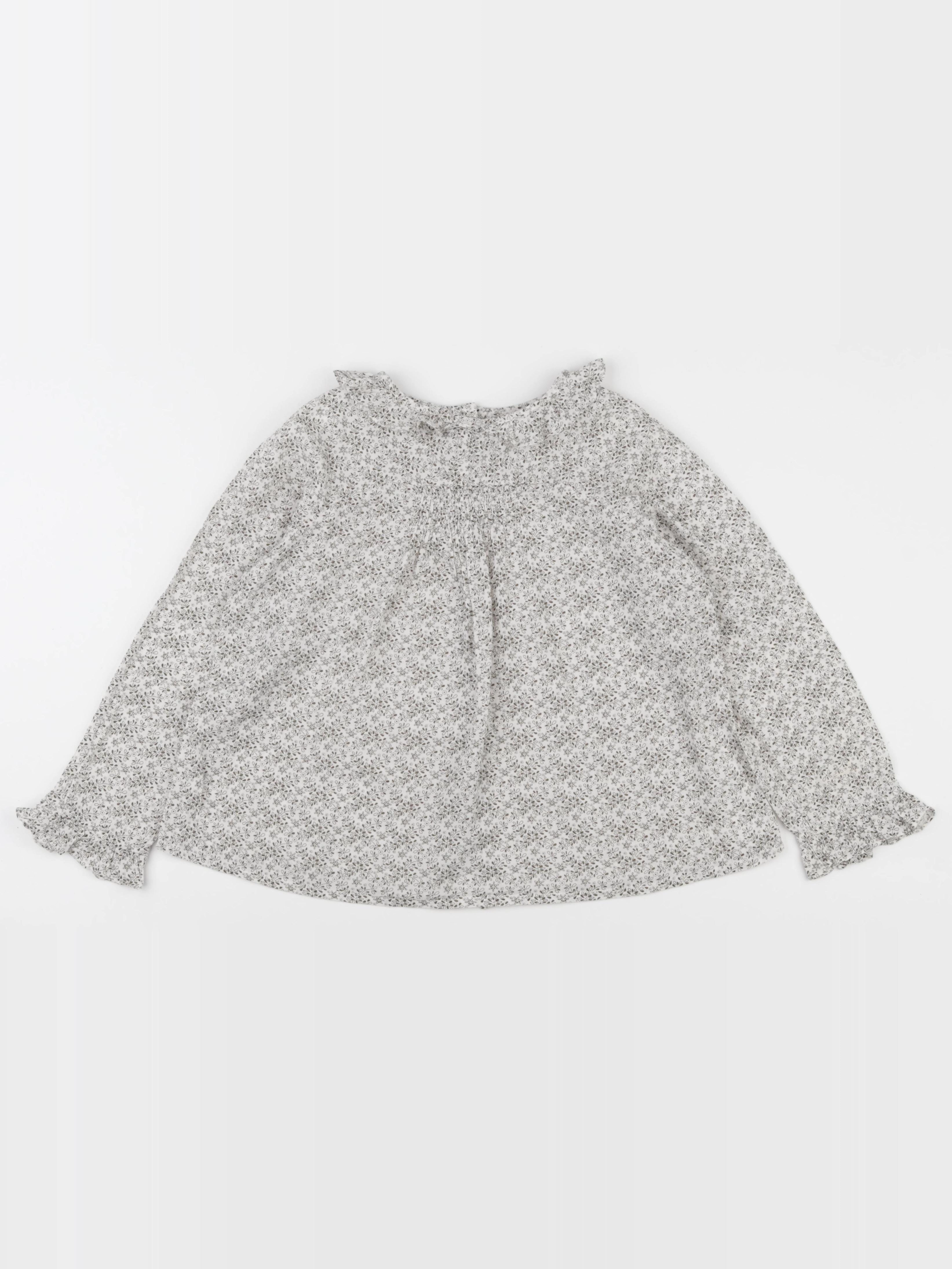 Bonton - blouse beige - 8 ans