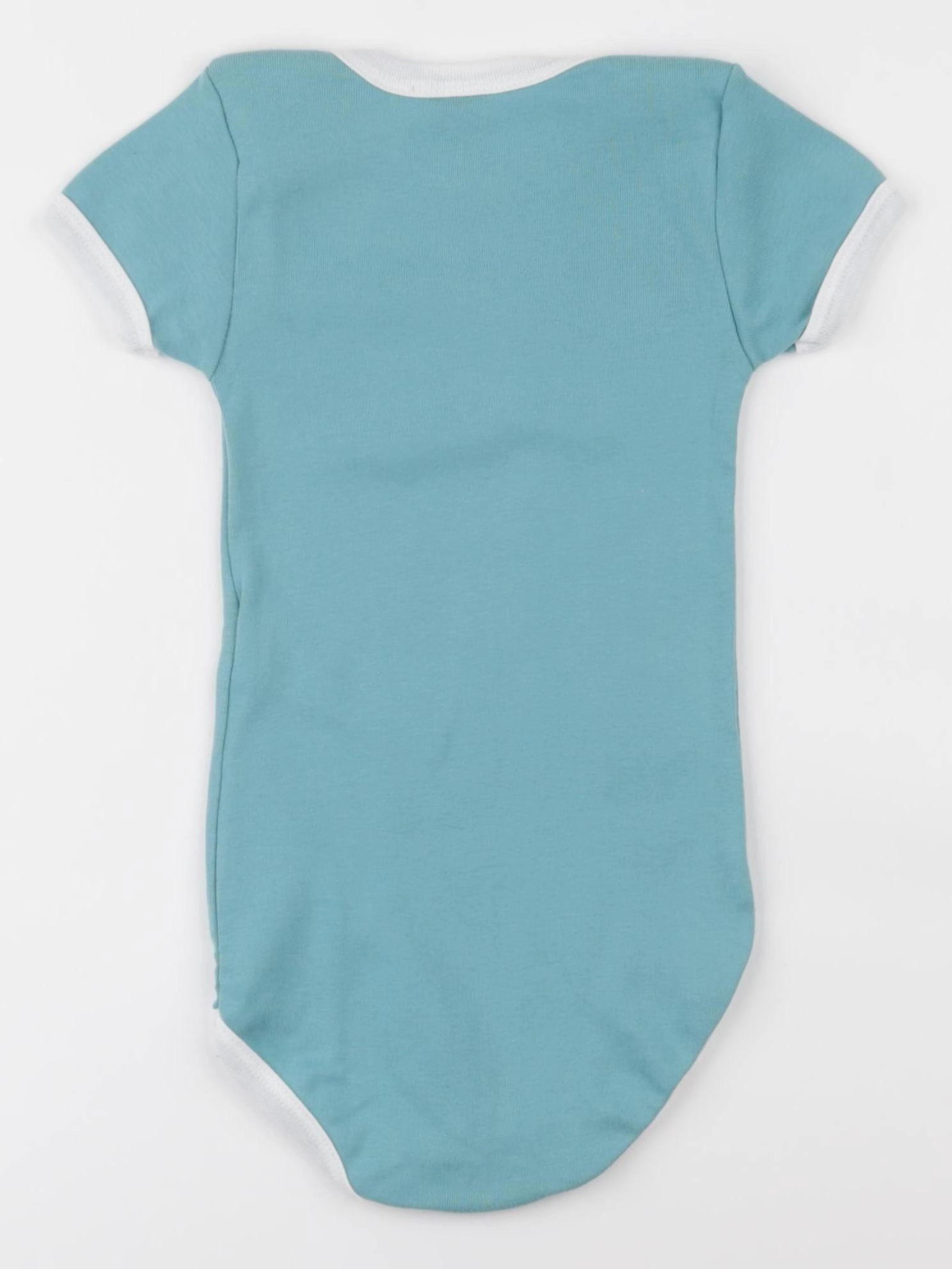 Petit Bateau - body bleu - 24 mois