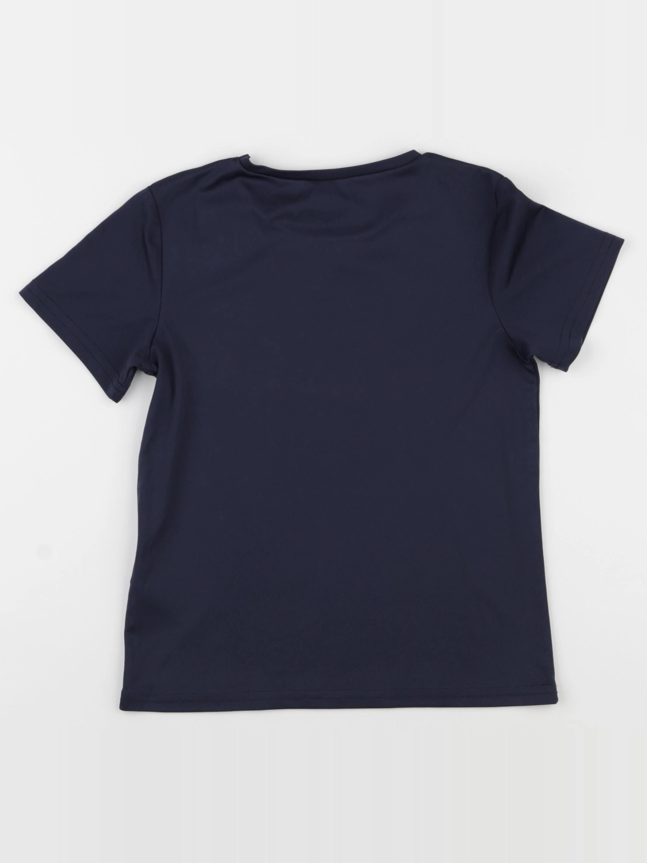 Vertbaudet - tee-shirt bleu - 8 ans