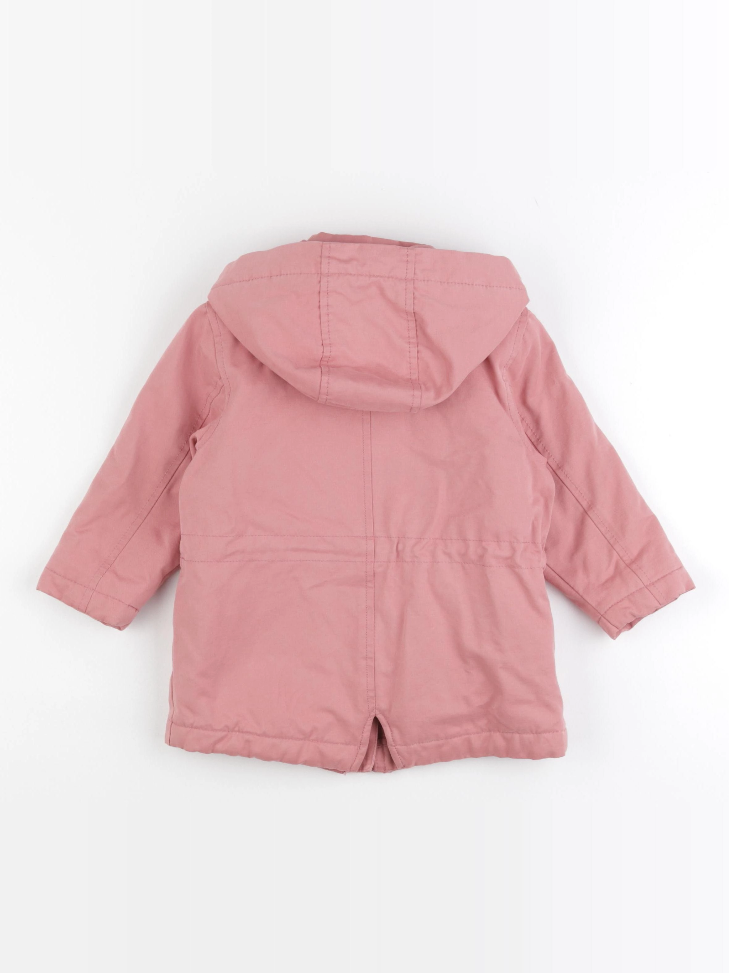 Vertbaudet - parka rose - 3 ans
