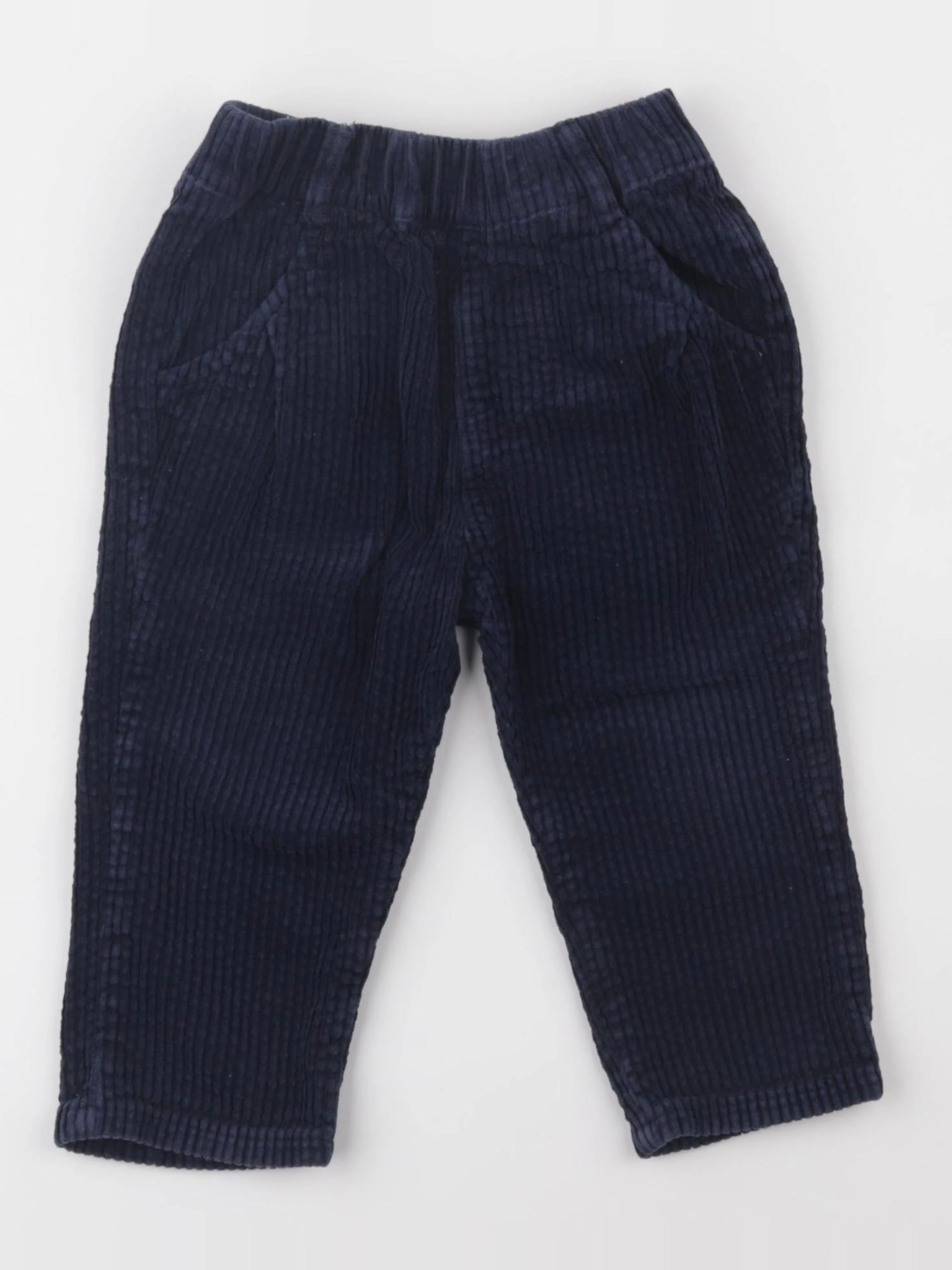 Boutchou - pantalon bleu - 12 mois
