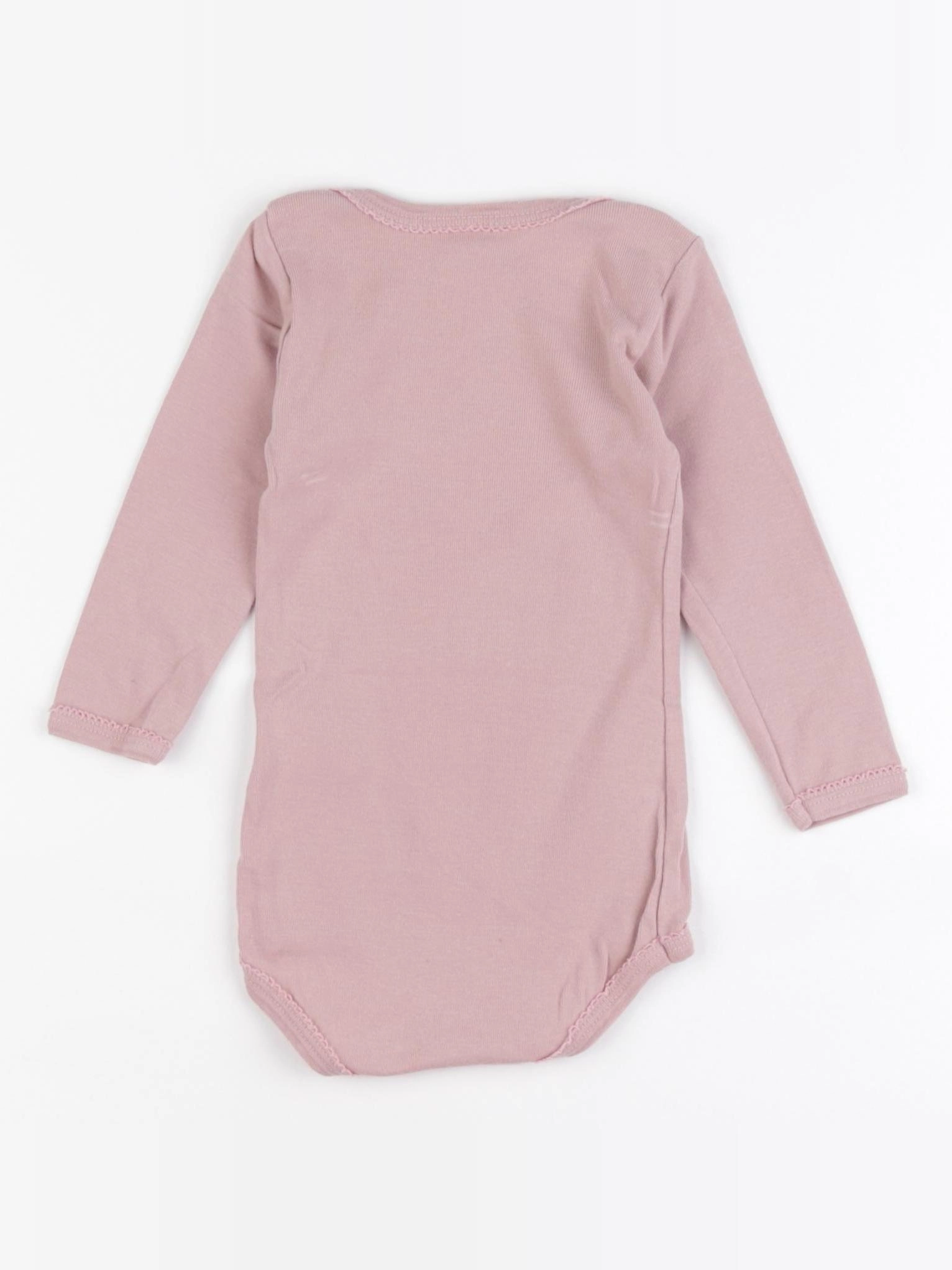 Petit Bateau - body rose - 12 mois
