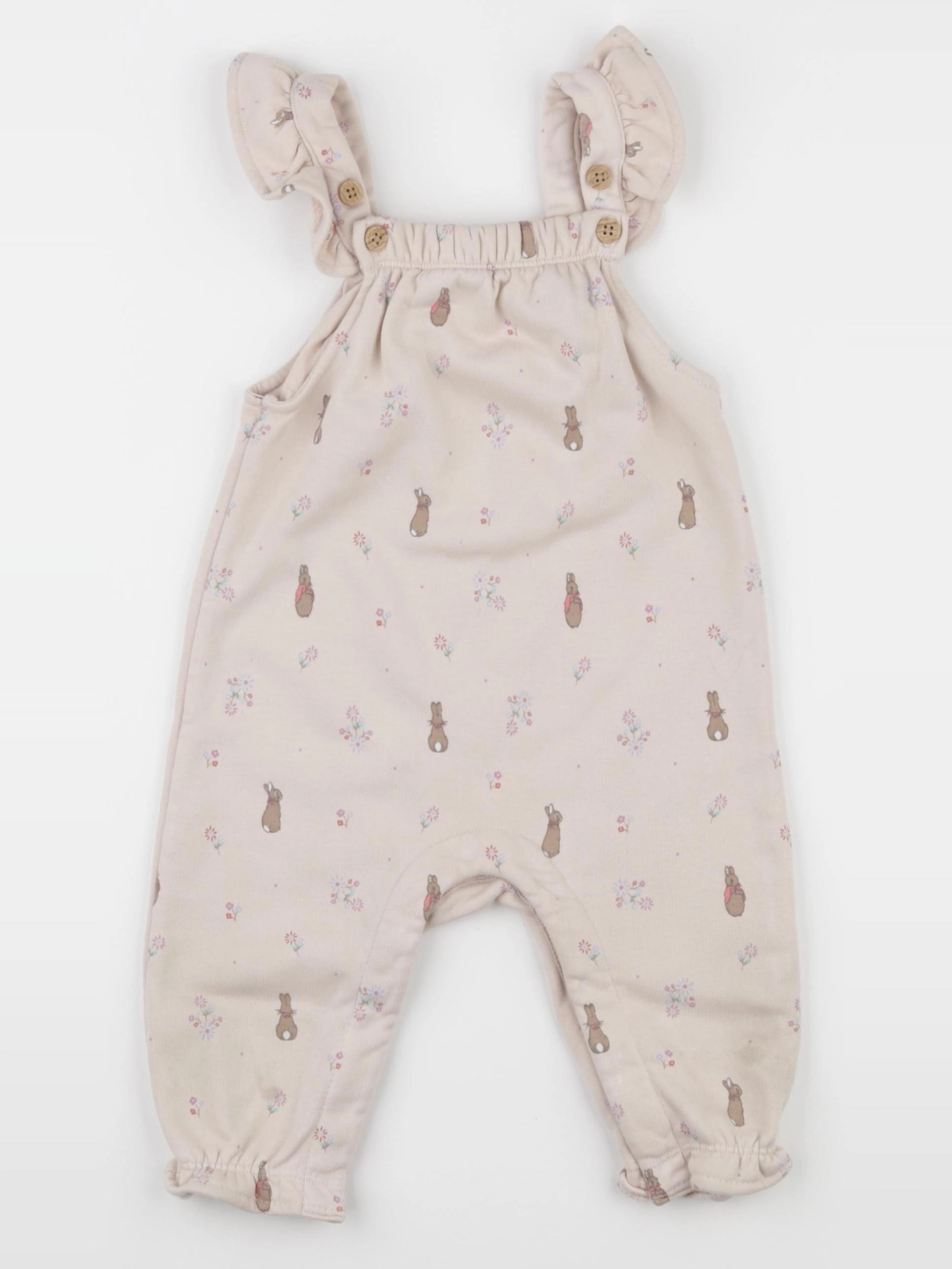 Marks & Spencer  - salopette rose - 9/12 mois