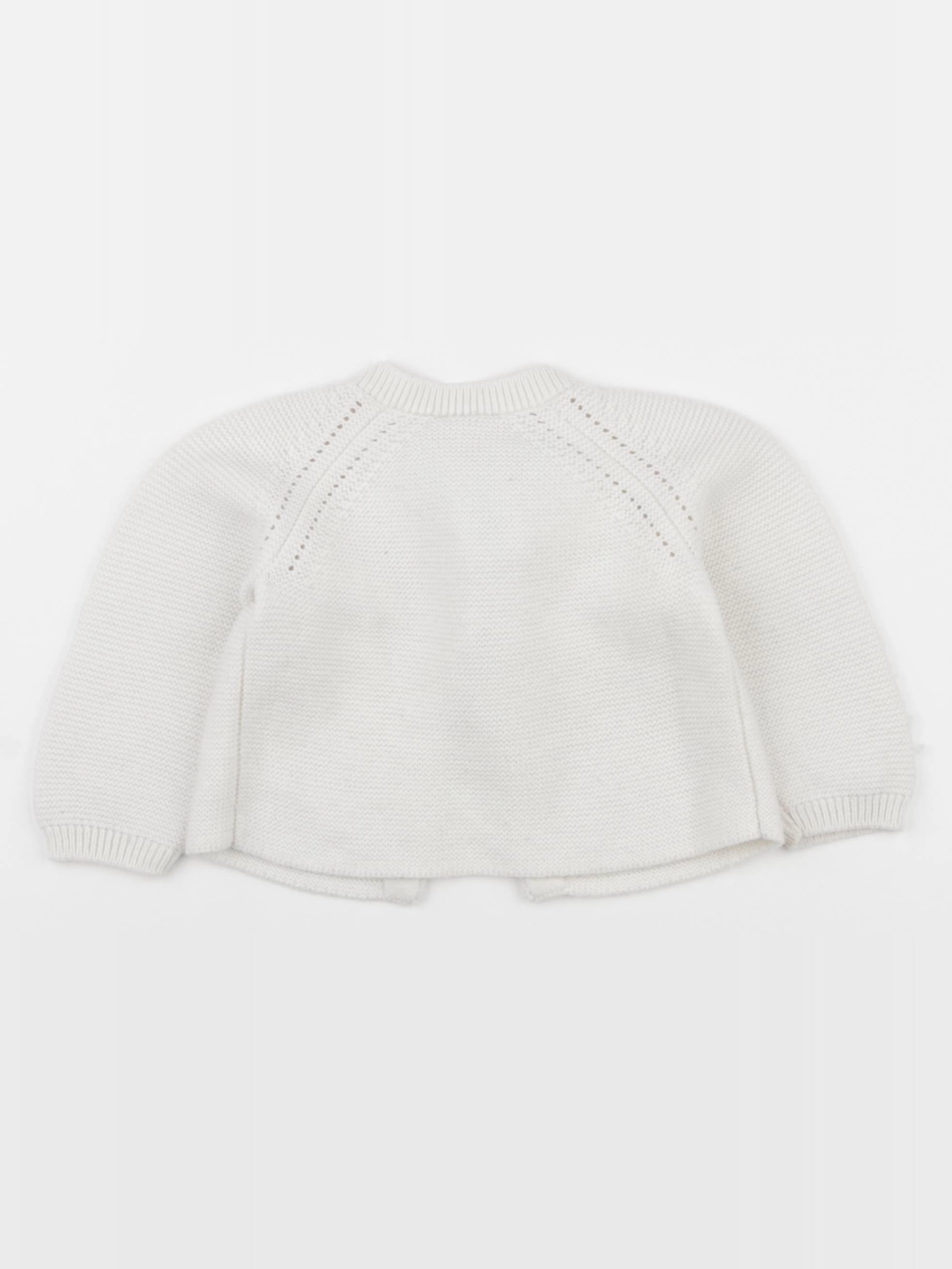 Jacadi - gilet beige - 12 mois