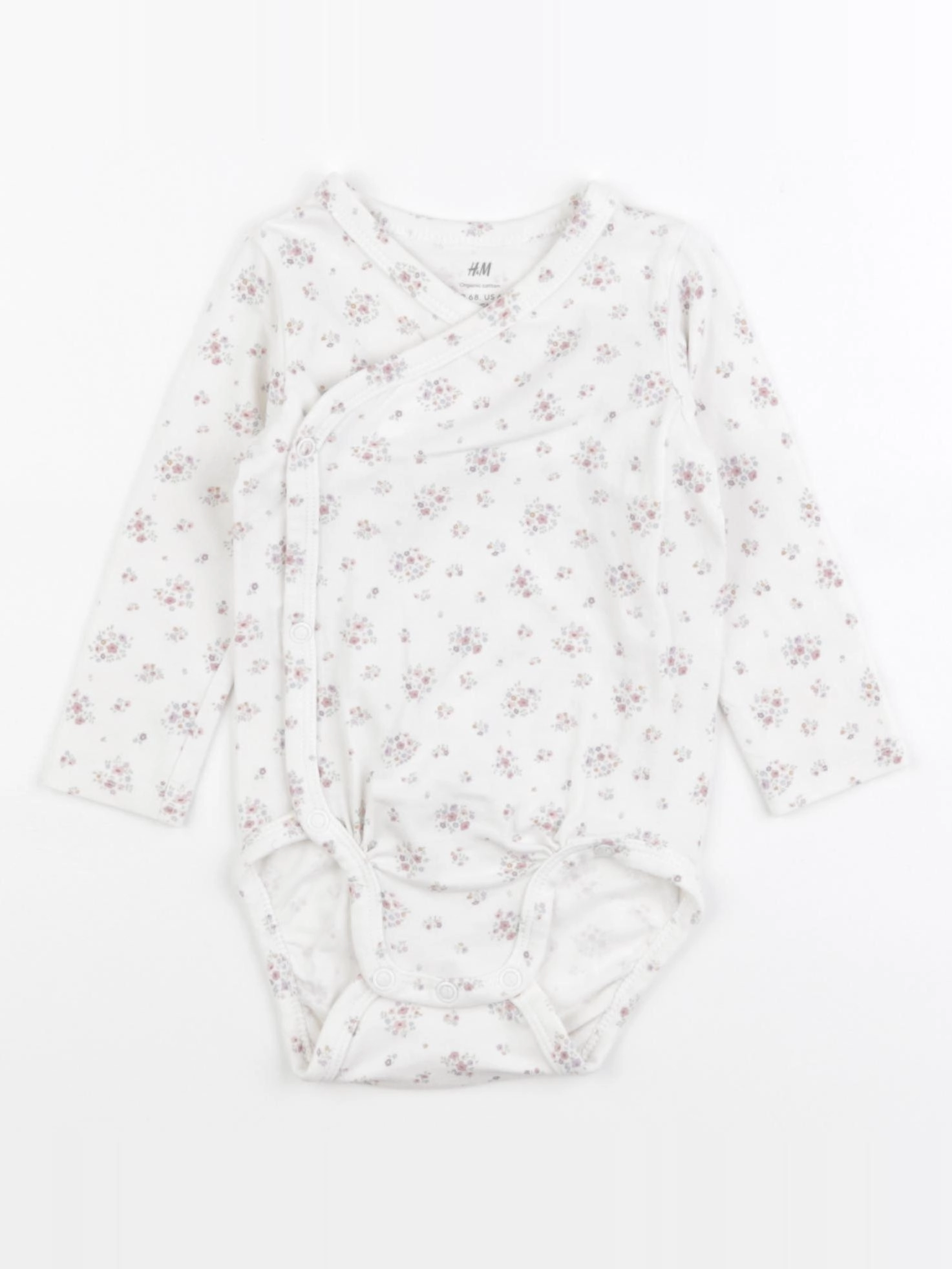 H&M - body multicolore - 4/6 mois