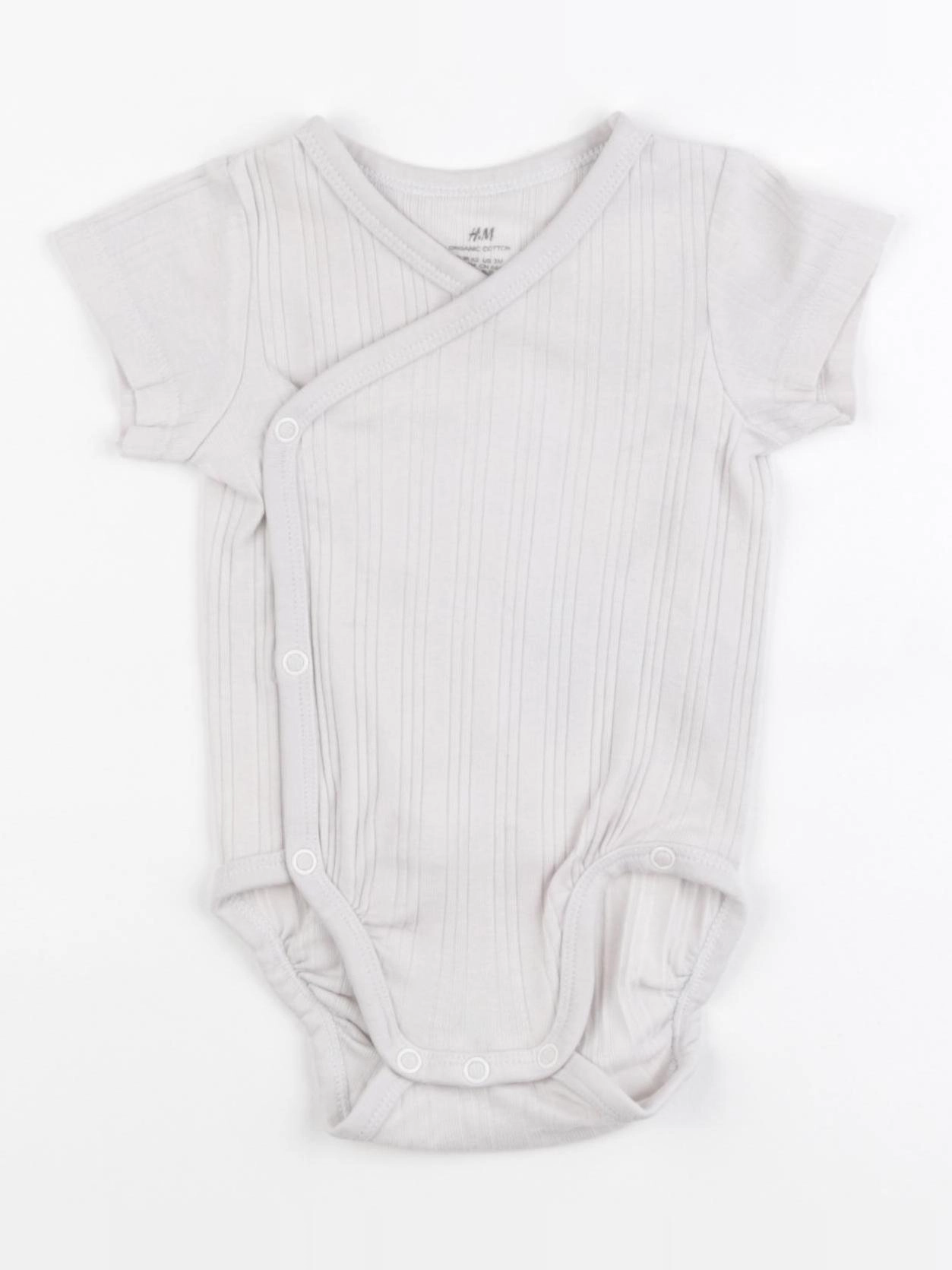 H&M - body rose - 2/4 mois