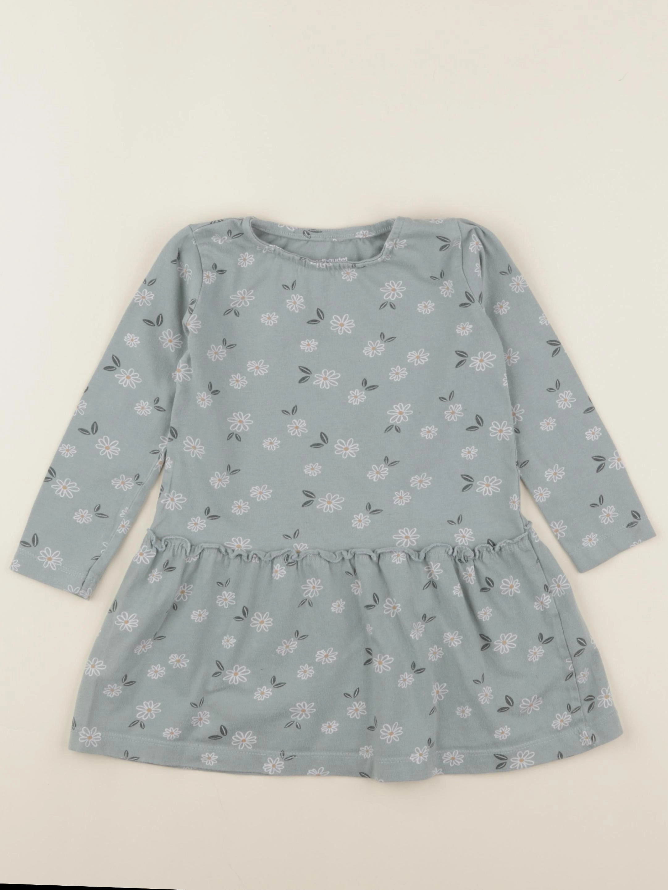 Vertbaudet - robe vert - 3 ans