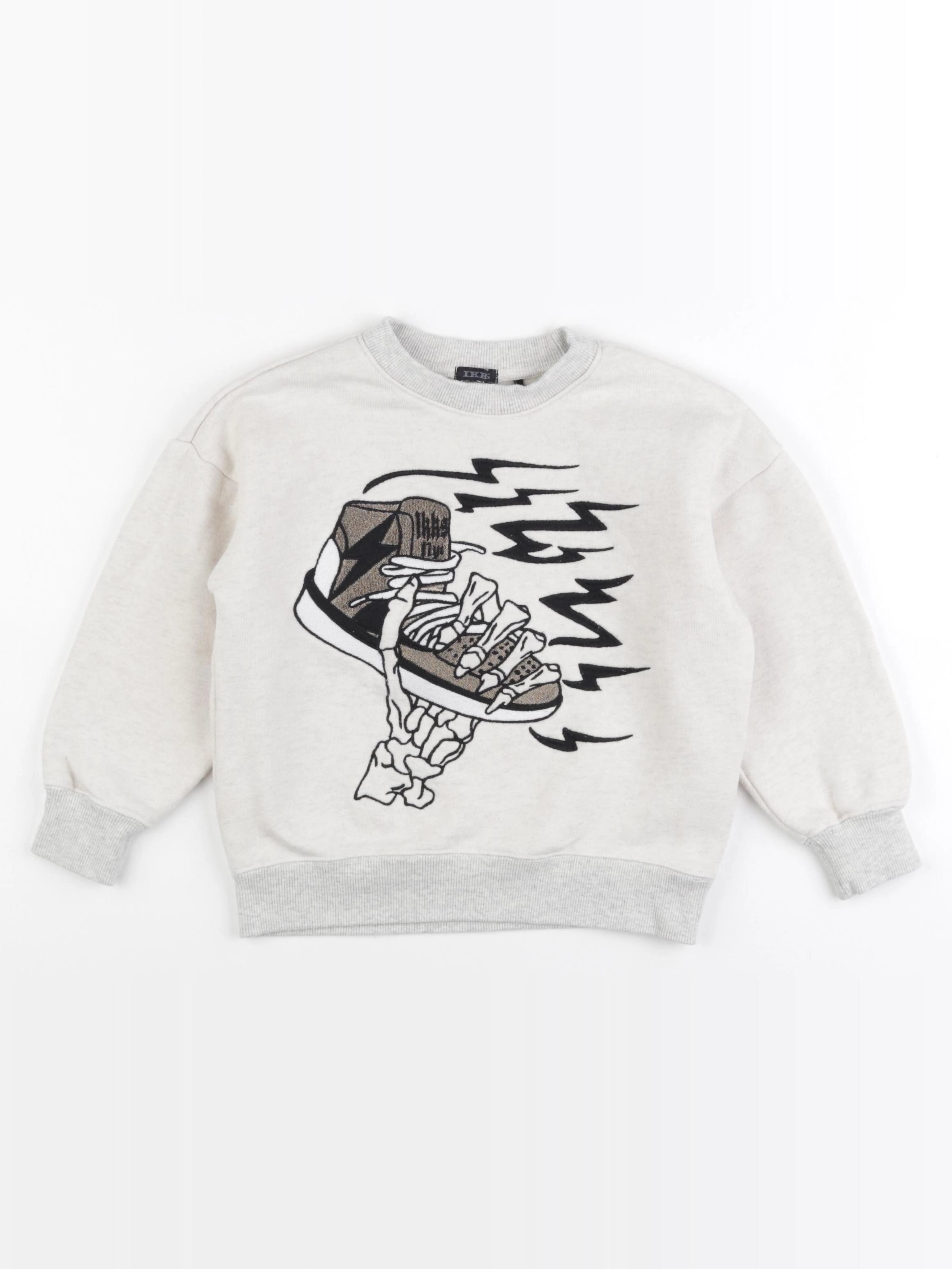 IKKS - sweat beige - 4 ans