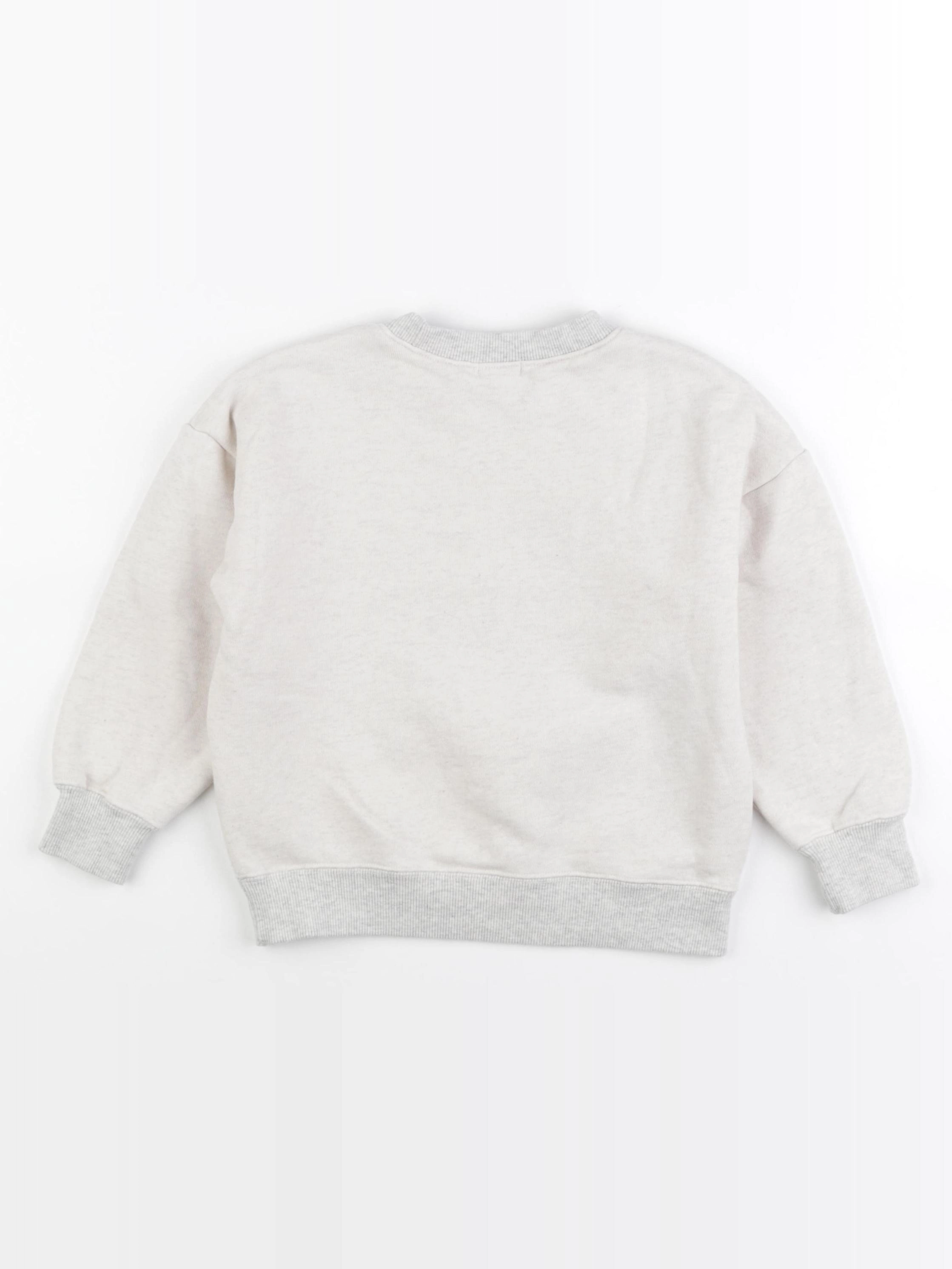 IKKS - sweat beige - 4 ans