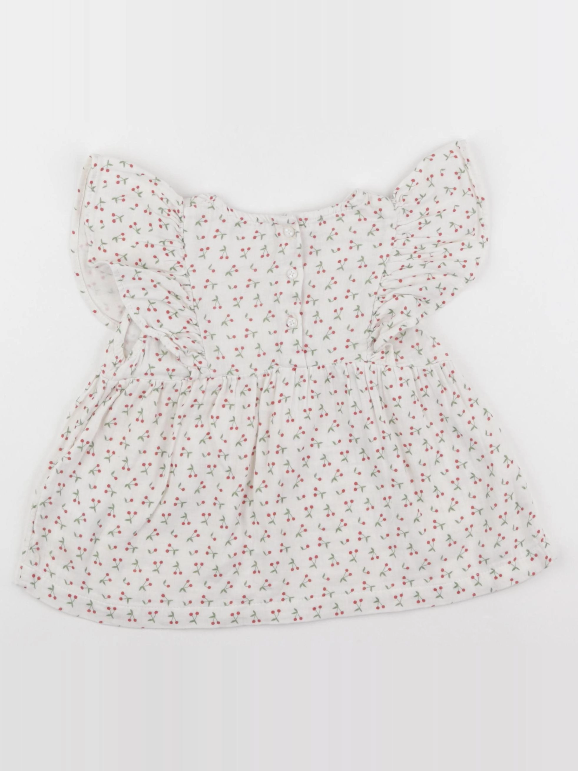 Vertbaudet - blouse beige - 2 ans