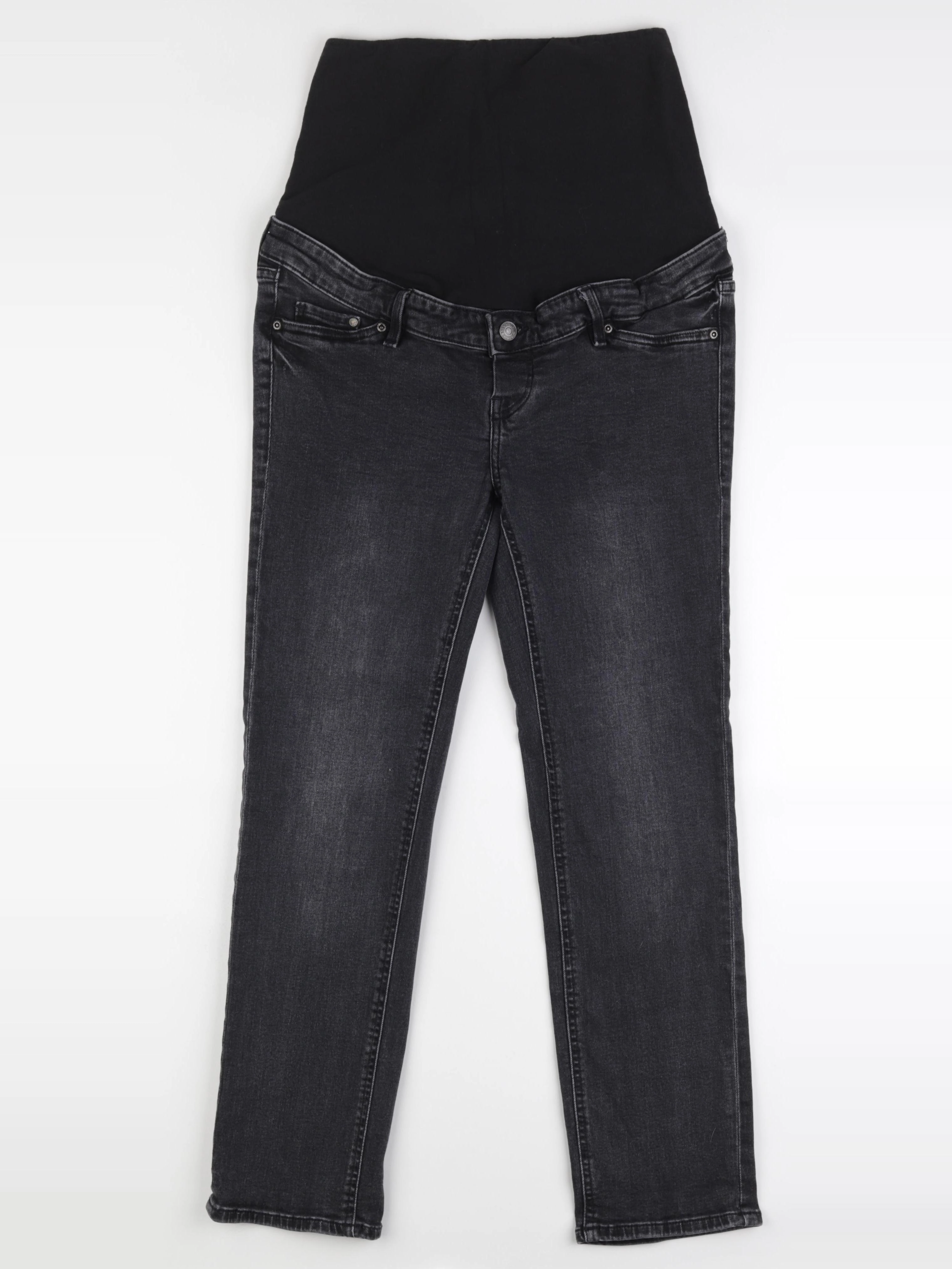 H&M - jean grossesse noir - 38