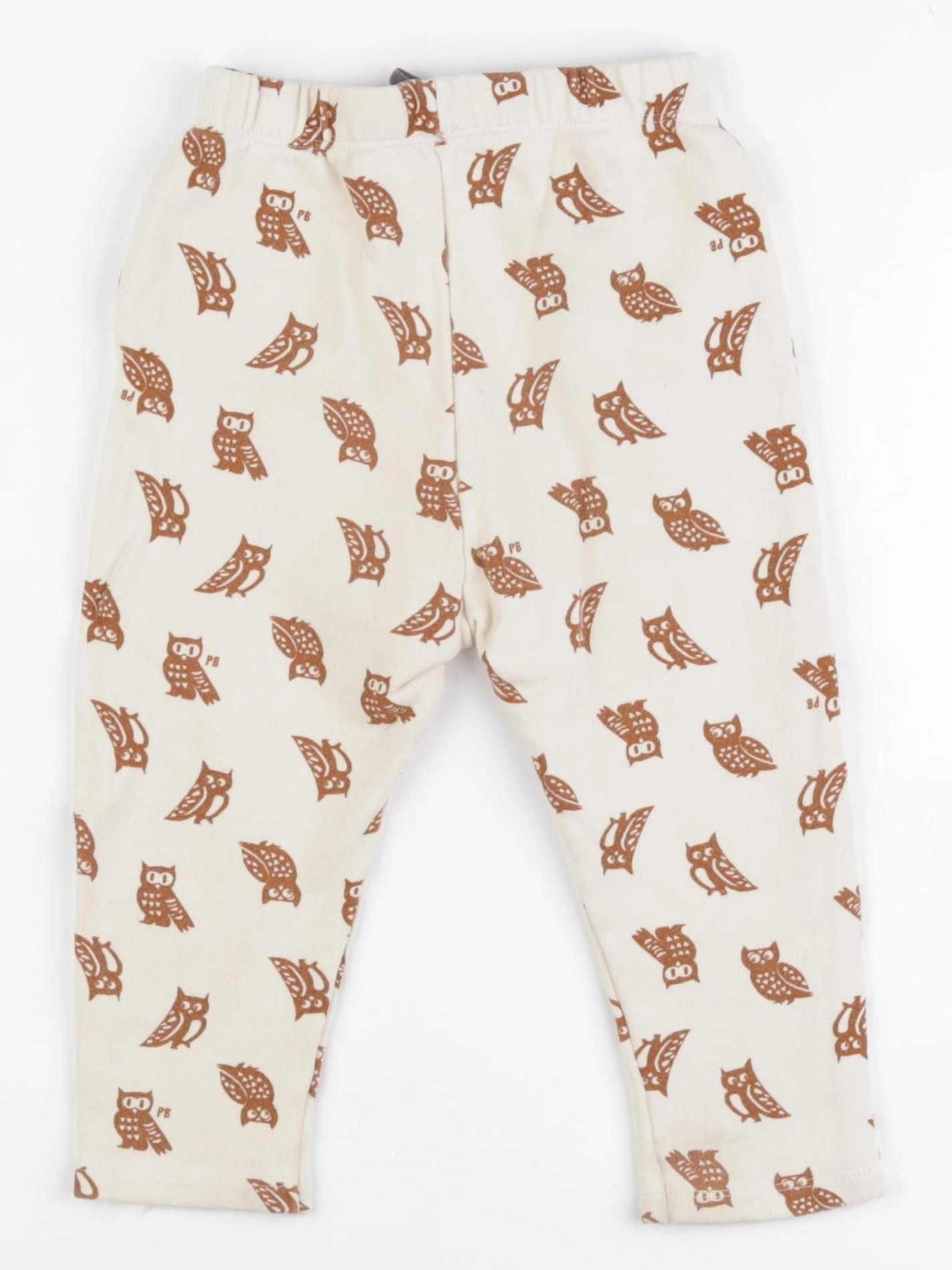 Petit Bateau - legging marron - 24 mois