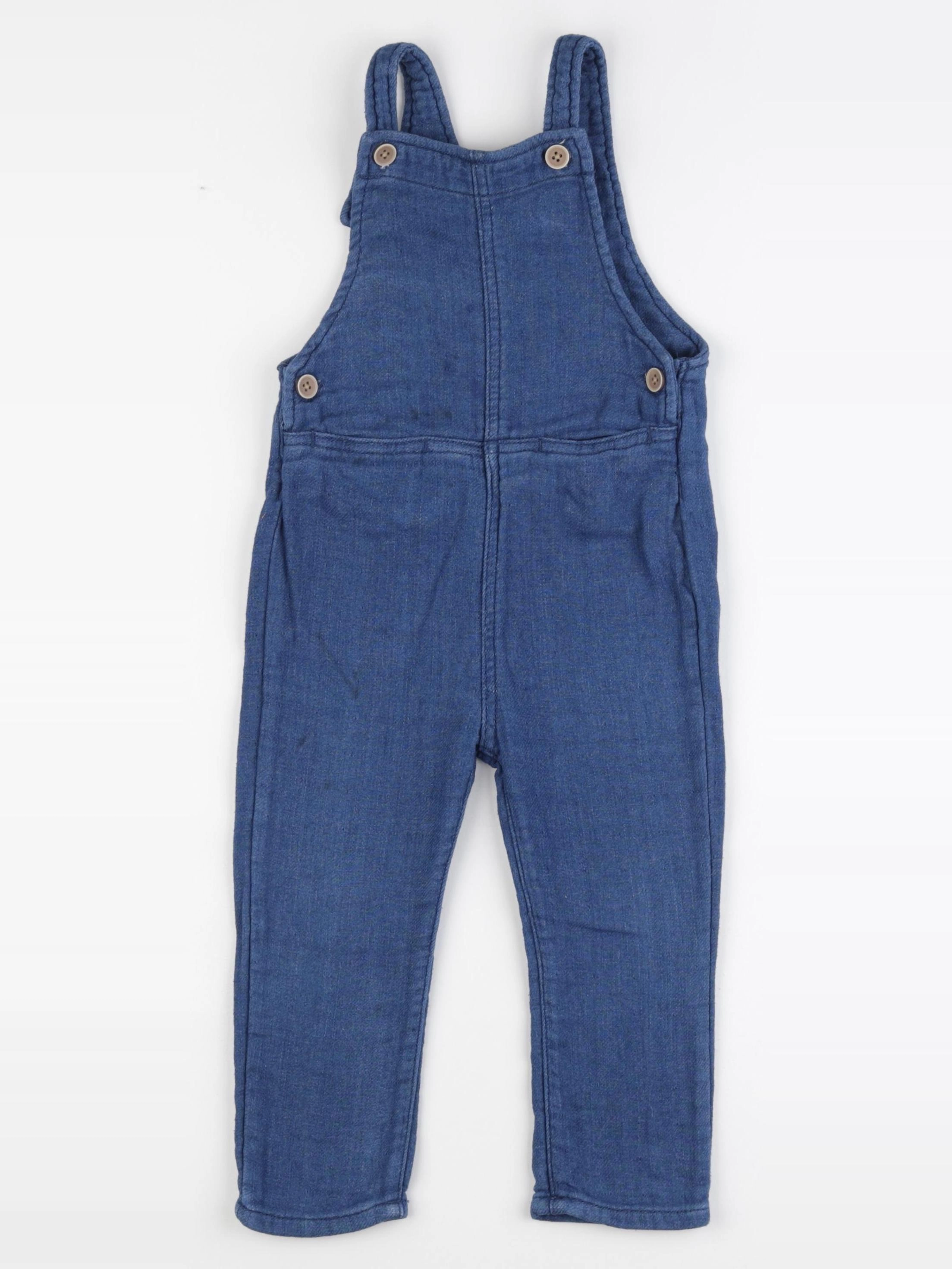 Zara - salopette bleu - 18/24 mois